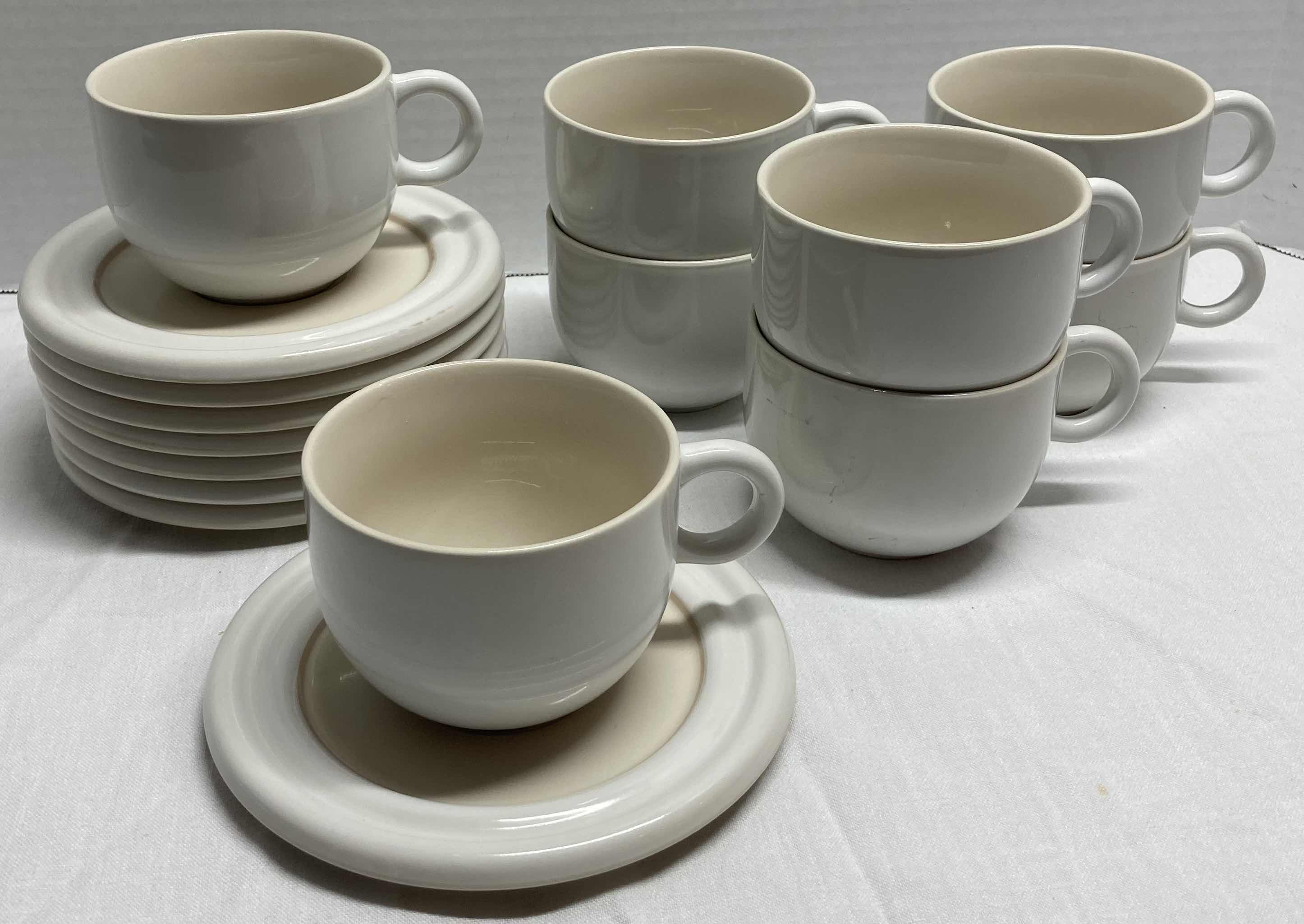 Photo 4 of EPOCH CREAM STONEWARE DINNERWARE SET (41PC)