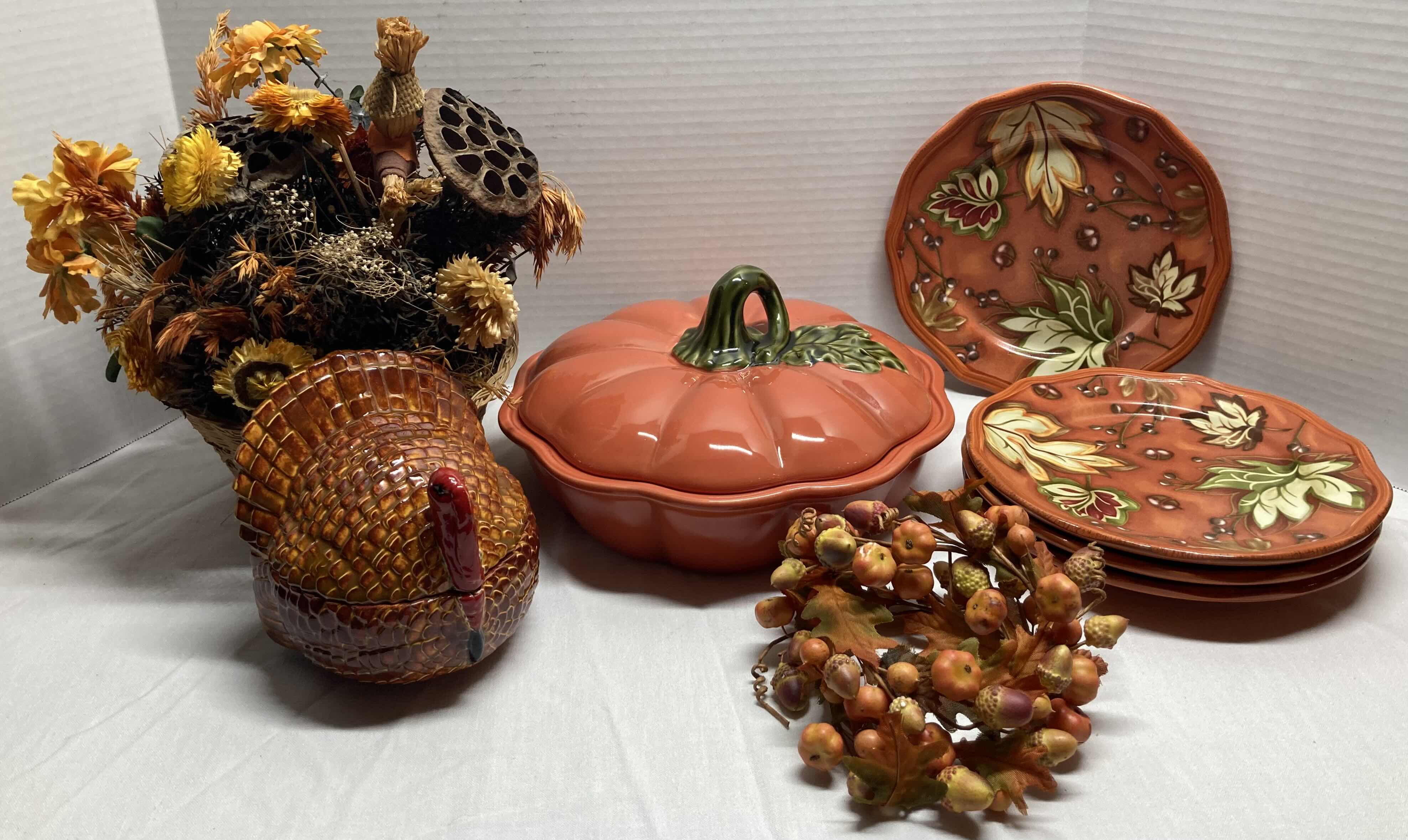 Photo 1 of ASSORTED FALL DECOR & KITCHENWARE