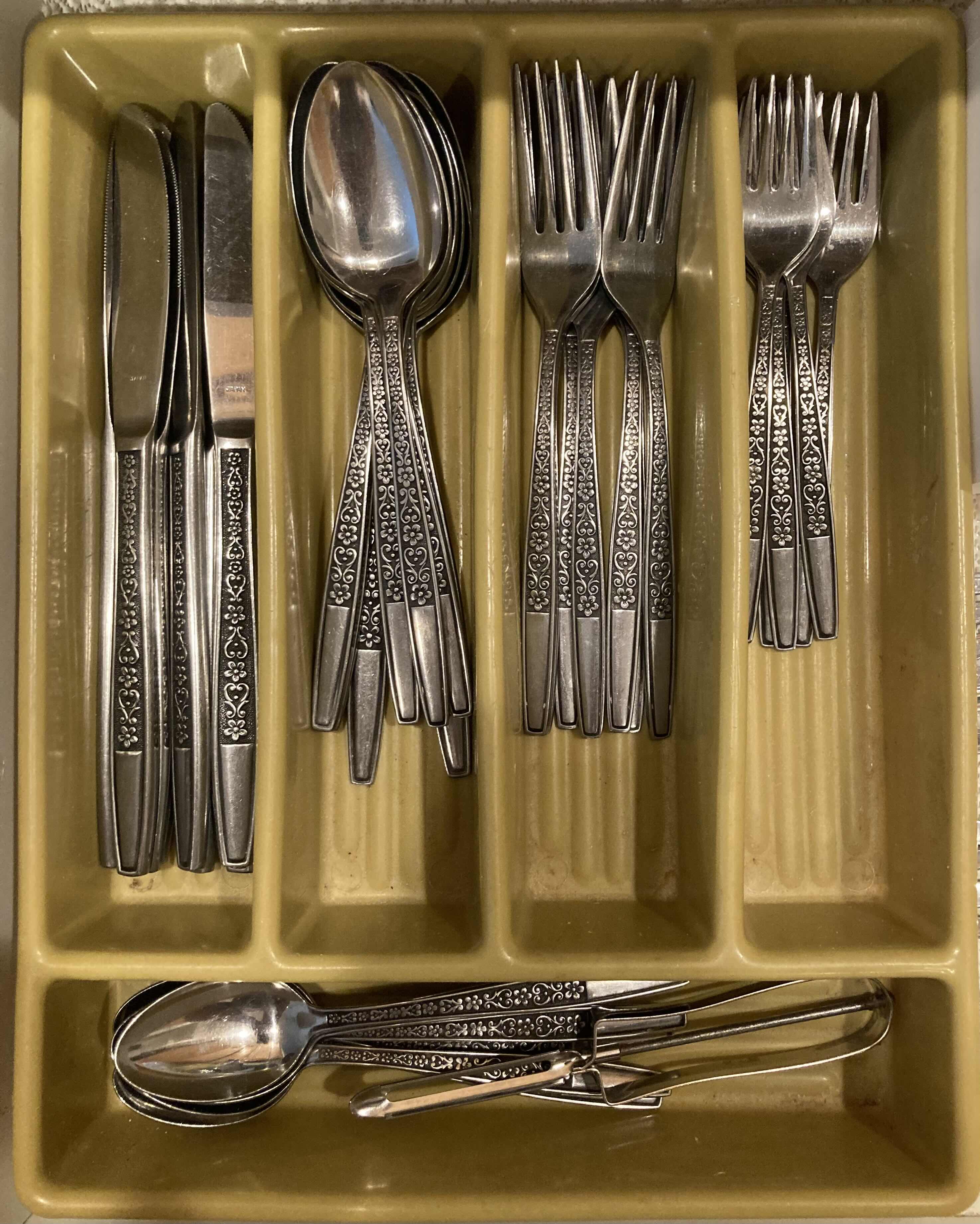 Photo 2 of CONTENTS OF DRAWER- FLATWARE