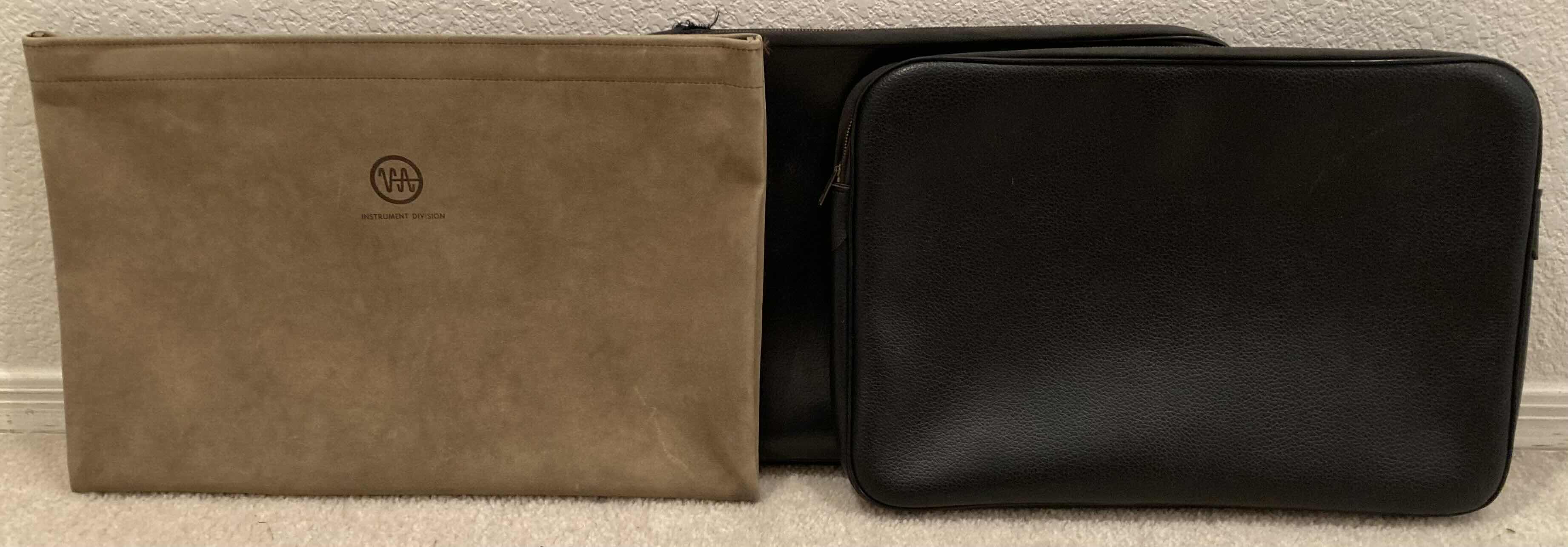 Photo 1 of BLACK & BEIGE LAPTOP BAGS 15” X 11”