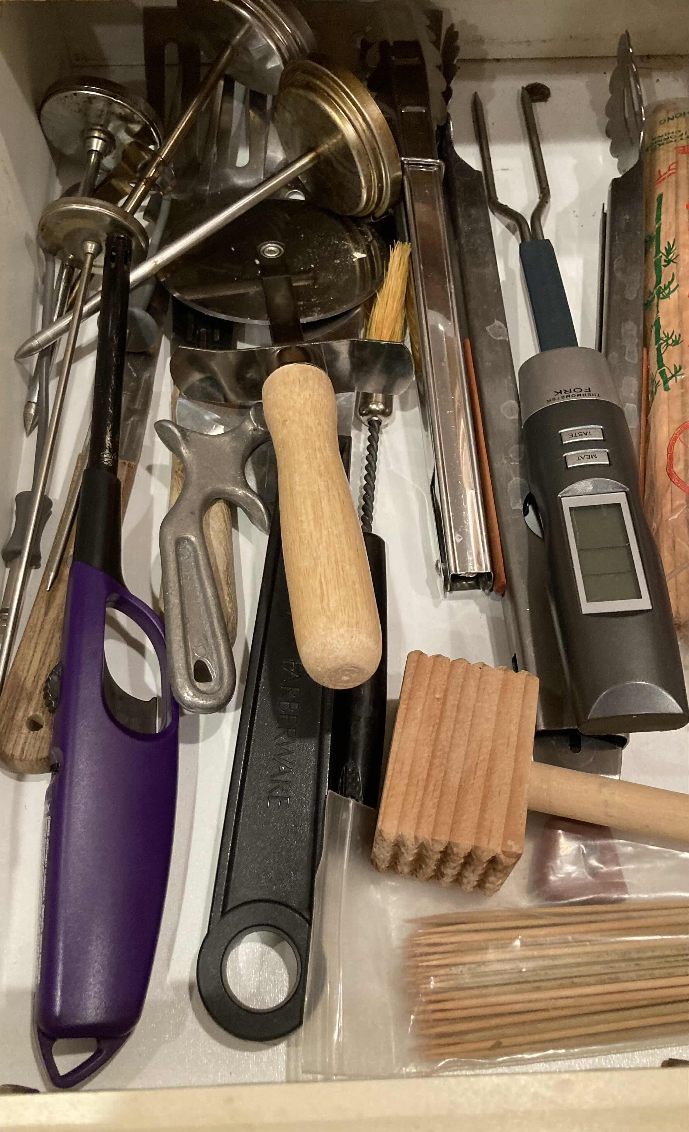 Photo 2 of CONTENTS OF DRAWER- BBQ UTENSILS & KITCHEN ACCESSORIES