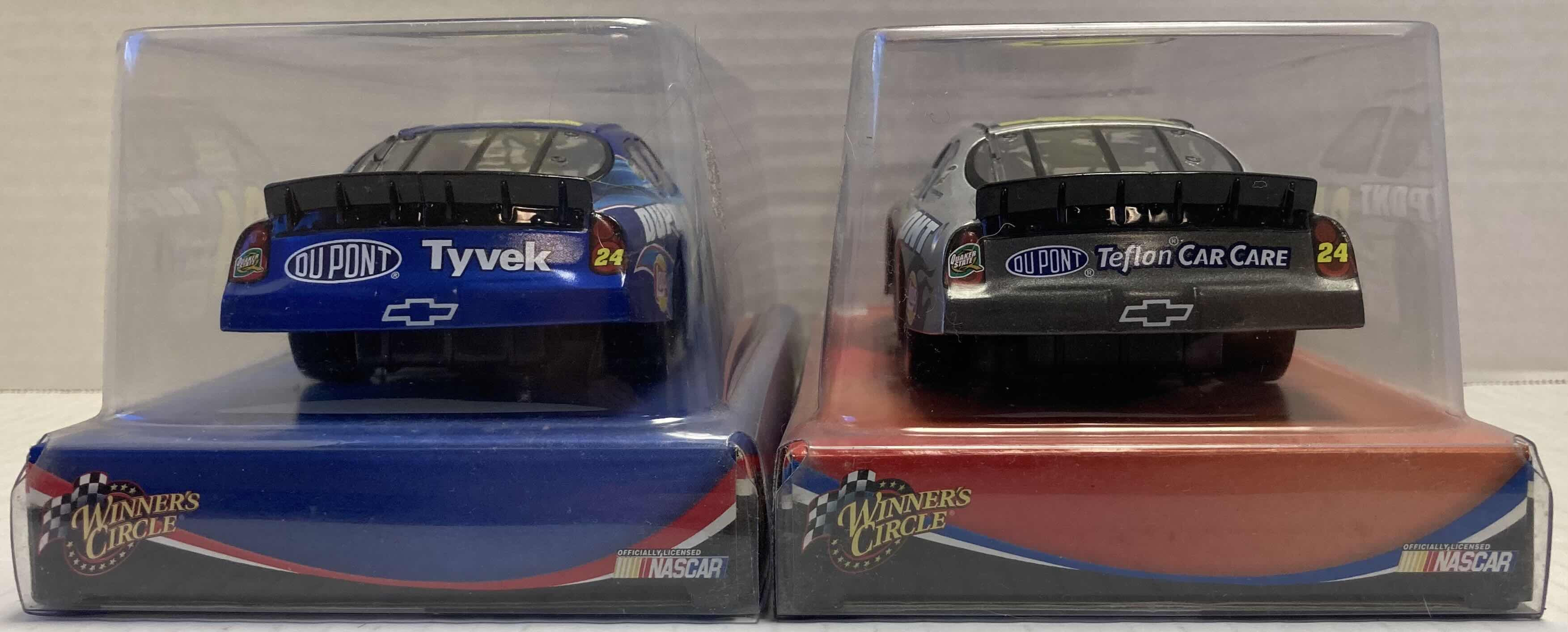 Photo 5 of WINNER’S CIRCLE JEFF GORDAN #24 BLUE & GREY CHEVY MONTE CARLO COLLECTABLE TIN CARS