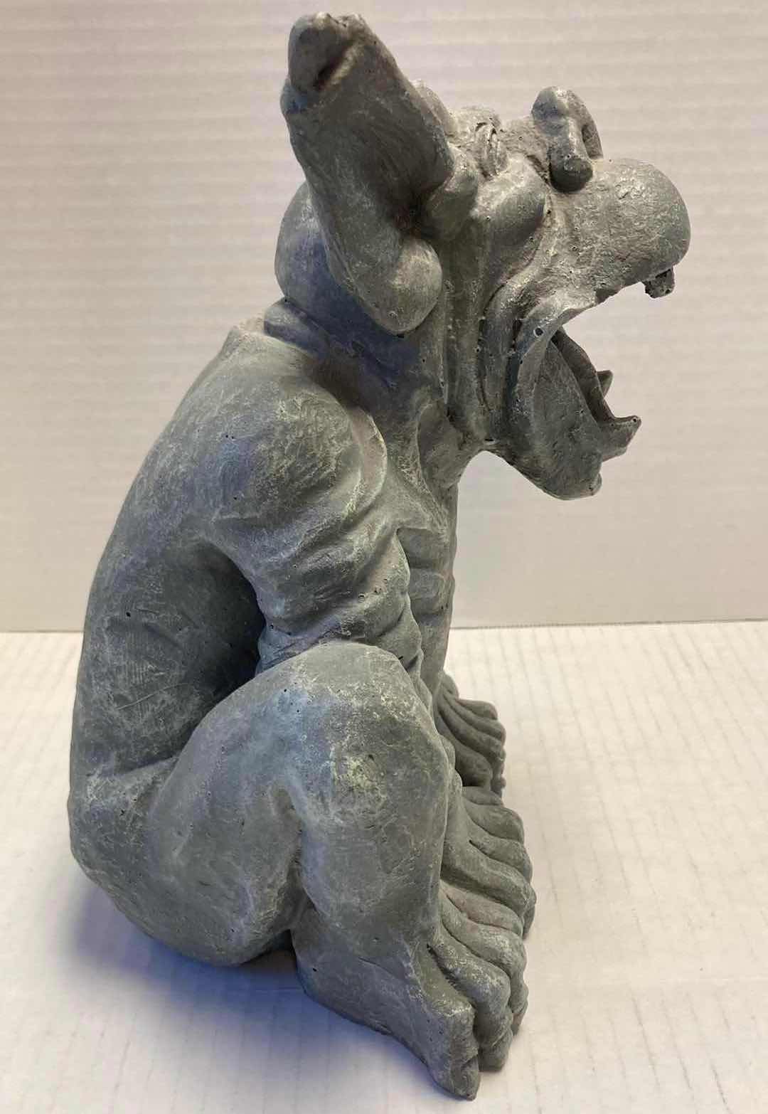 Photo 4 of GARGOYLE RESIN STATUE 8” X 6” H10”