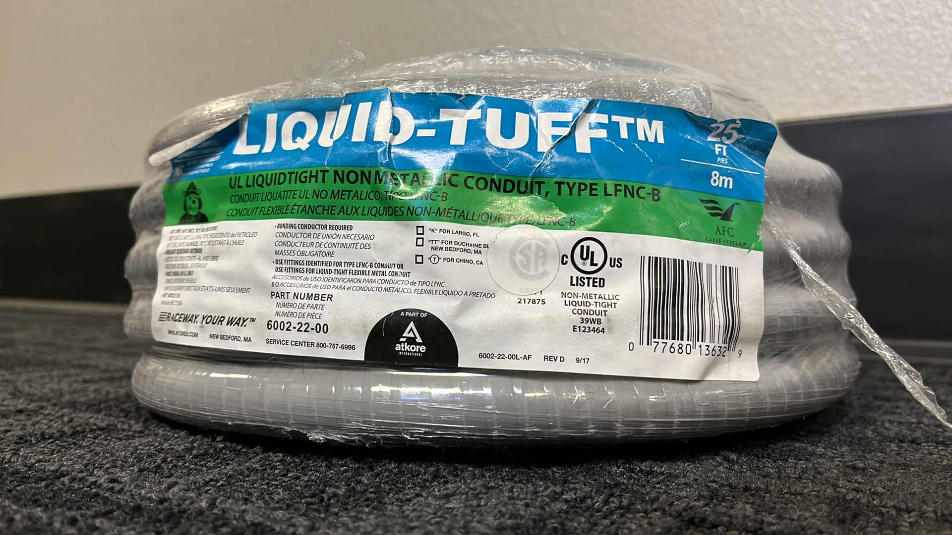 Photo 2 of LIQUID TUFF 1/2 INCH UL LIQUID TIGHT NON METALLIC CONDUIT TYPE LFNC-B & SUPER FLEXEE 1/2 INCH SWING RISER PIPE (READ NOTES)