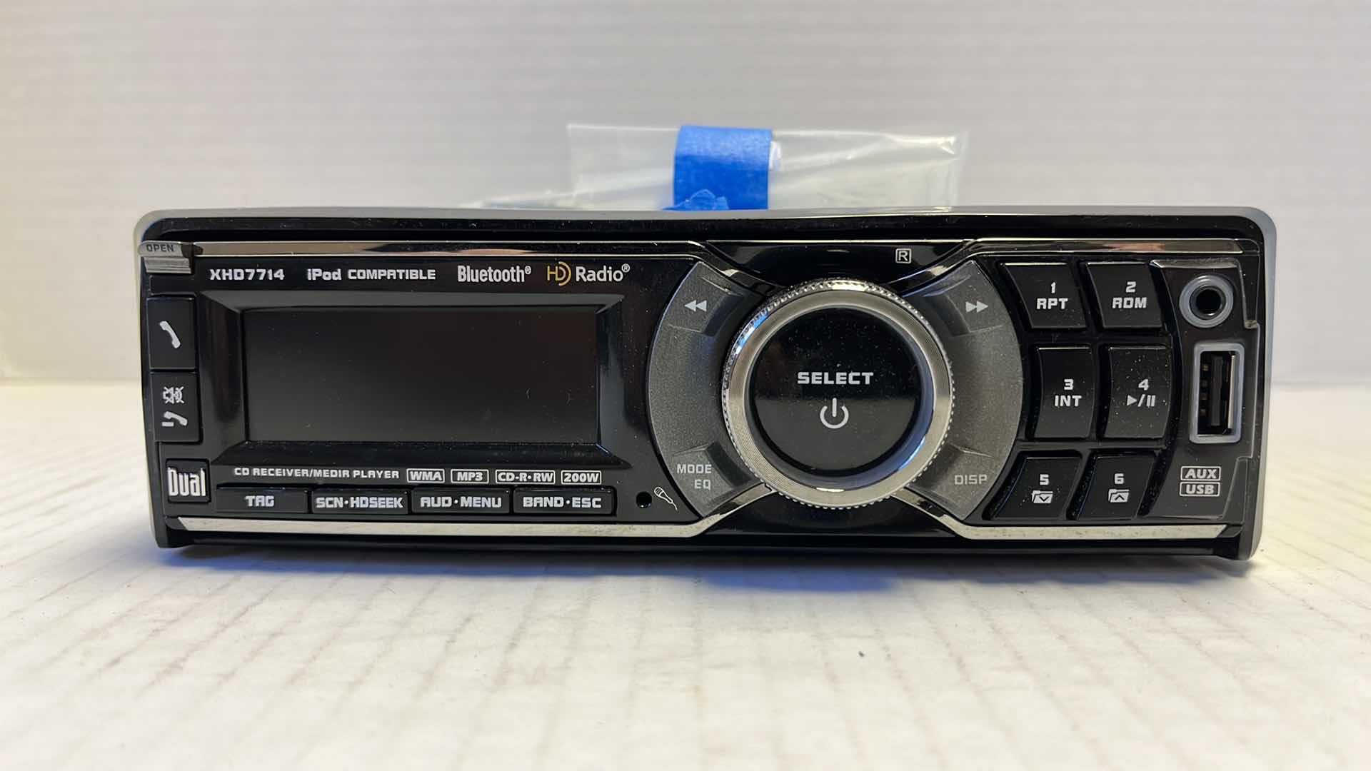 Photo 1 of DUAL BLUETOOTH CD CAR STEREO MODEL XHD7714