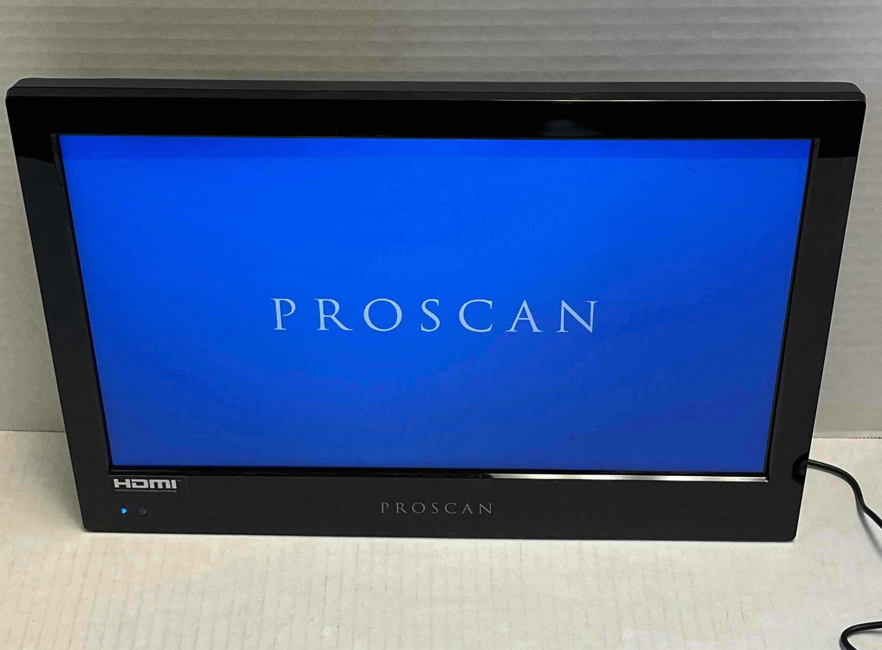 Photo 2 of PROSCAN 15.6” LED TV W REMOTE MODEL PLED1526A-B