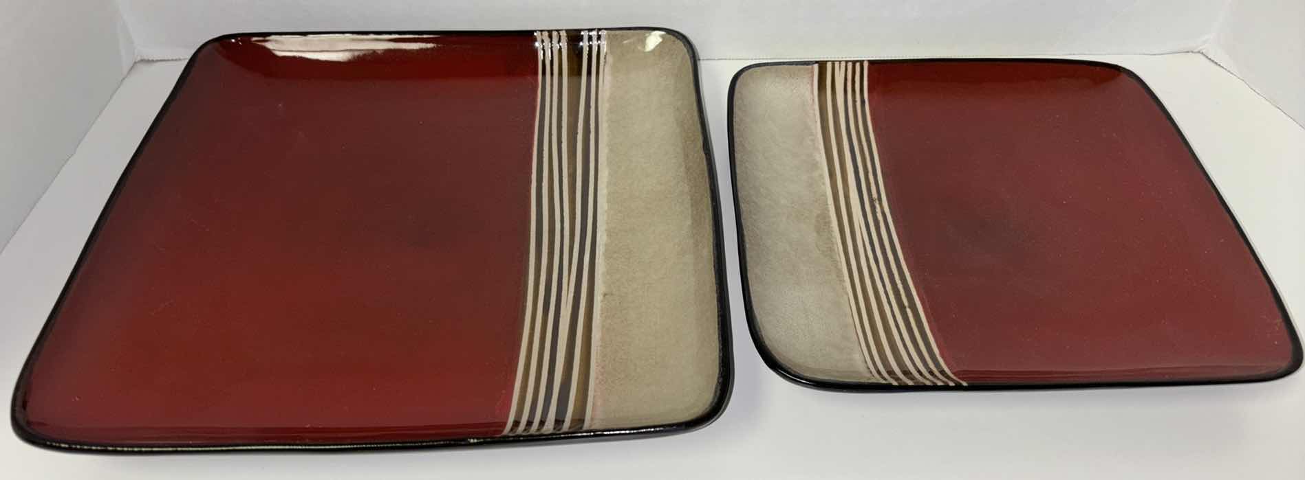 Photo 2 of NEW ELAMA DOWNTOWN LOFT 16 PC STONEWARE DINNERWARE SET W SERVICE FOR 4 (ELM-DOWNTOWN16)