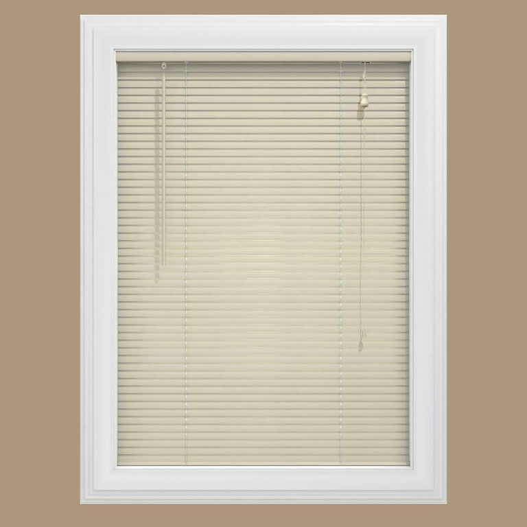 Photo 2 of NEW BALI CUT-TO-SIZE 1” PREMIUM VINYL 23” x 48” MINI BLINDS (COLOR: ALABASTER)