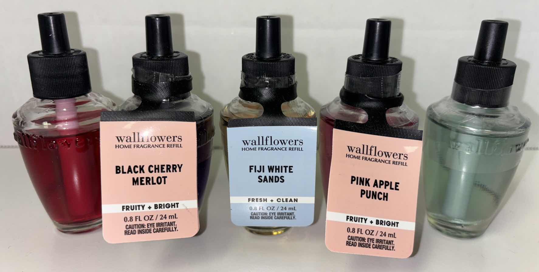 Photo 2 of NEW 7 PCS BATH & BODY WORKS WALLFLOWERS HOME FRAGRANCE REFILLS (5 SCENTS) & ANTI-BACTERIAL HAND GEL (2 SCENTS)