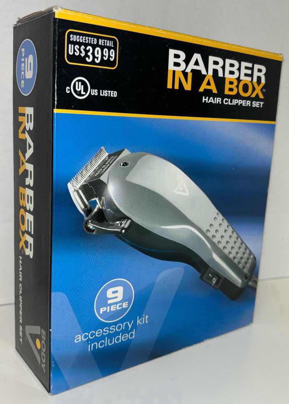 Photo 1 of BODY V BARBER IN A BOX HAIR CLIPPER SET (8 PCS)