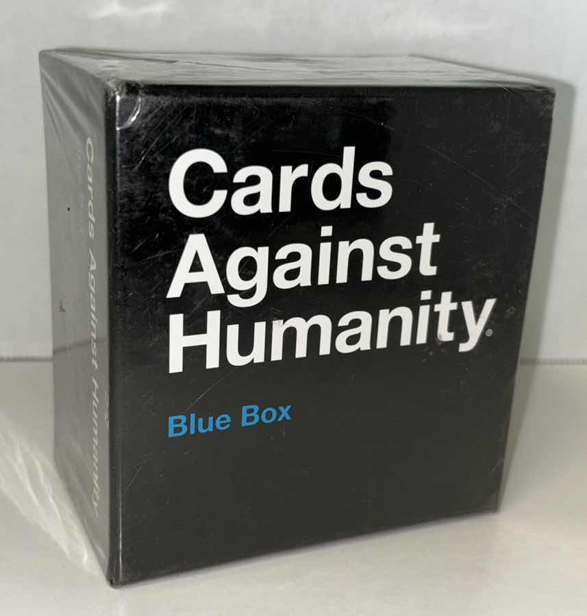 Photo 1 of NEW CARDS AGAINST HUMANITY EXPANSION PACK- BLUE BOX (300 CARDS)