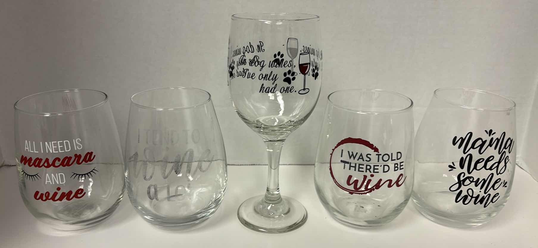 Photo 1 of WINE GLASSES (5)