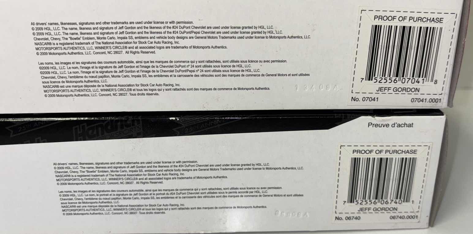 Photo 5 of NEW 2-PACK WINNERS CIRCLE NASCAR 2009 JEFF GORDON #24 1:64 SCALE RIG/TRAILER SETS (#07041 & #06740)