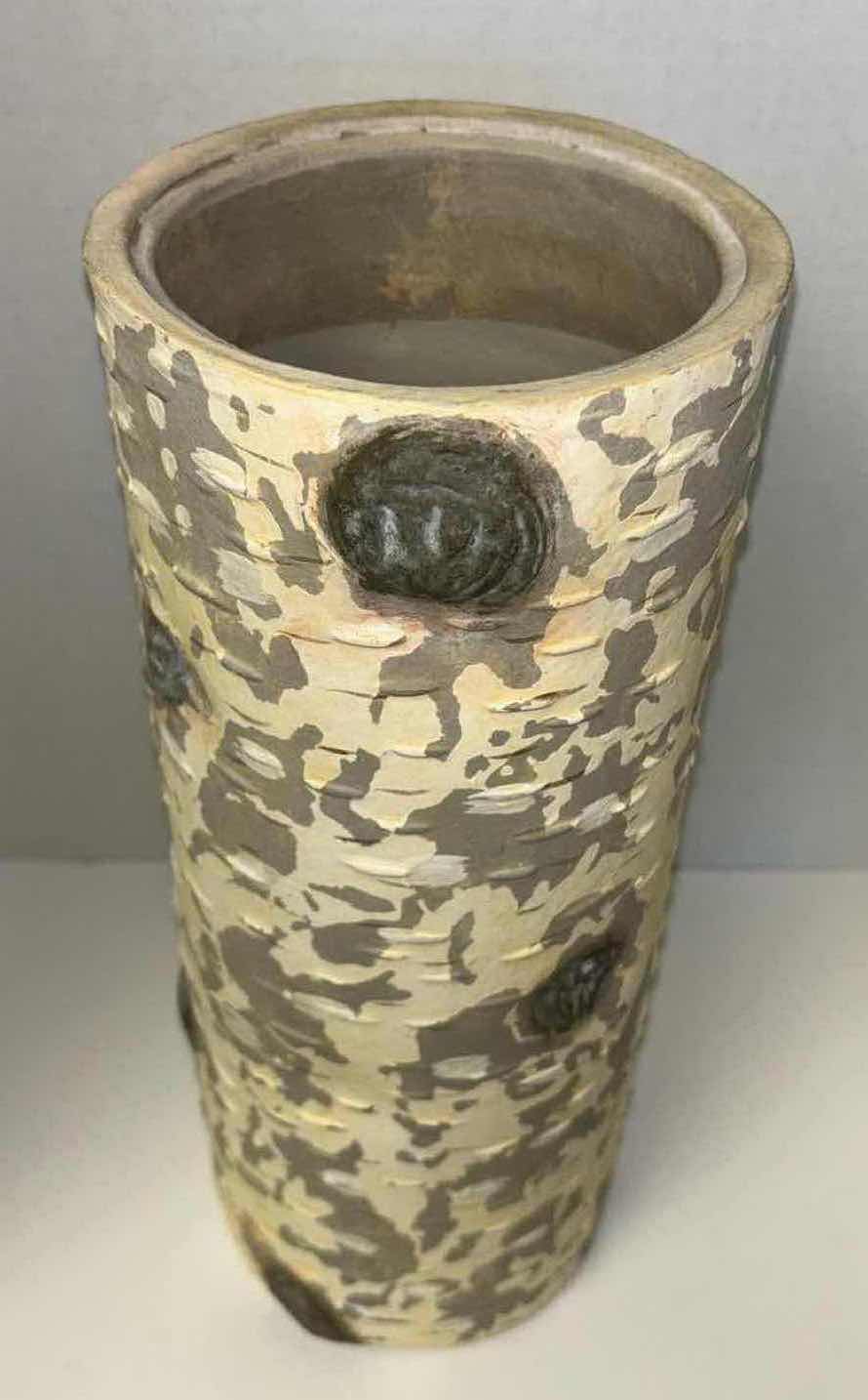 Photo 2 of PIER 1 IMPORTS CERAMIC BIRCH 15.75” VASE