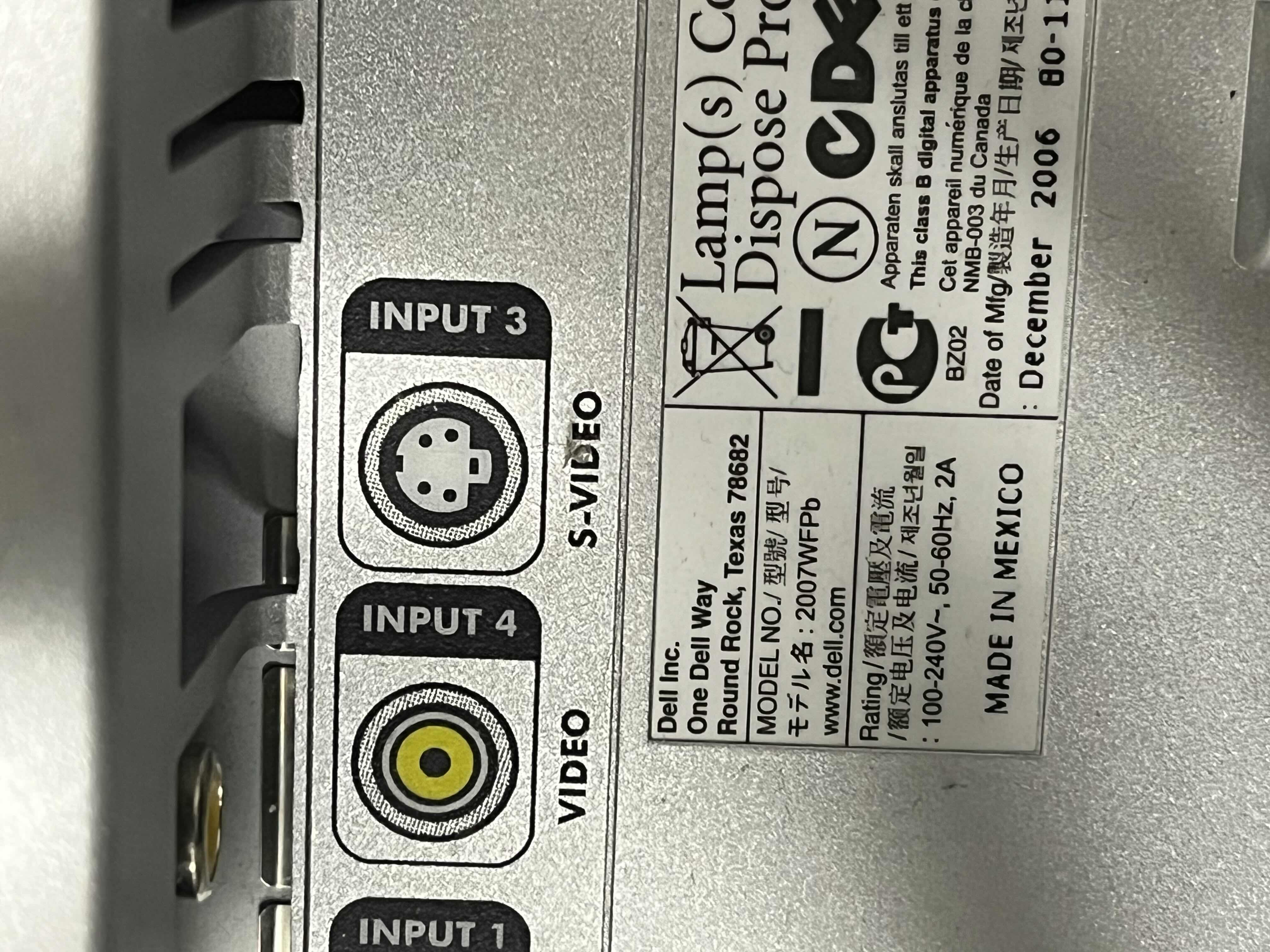 Photo 6 of DELL 20” COMPUTER MONITOR MODEL 2007WFPb