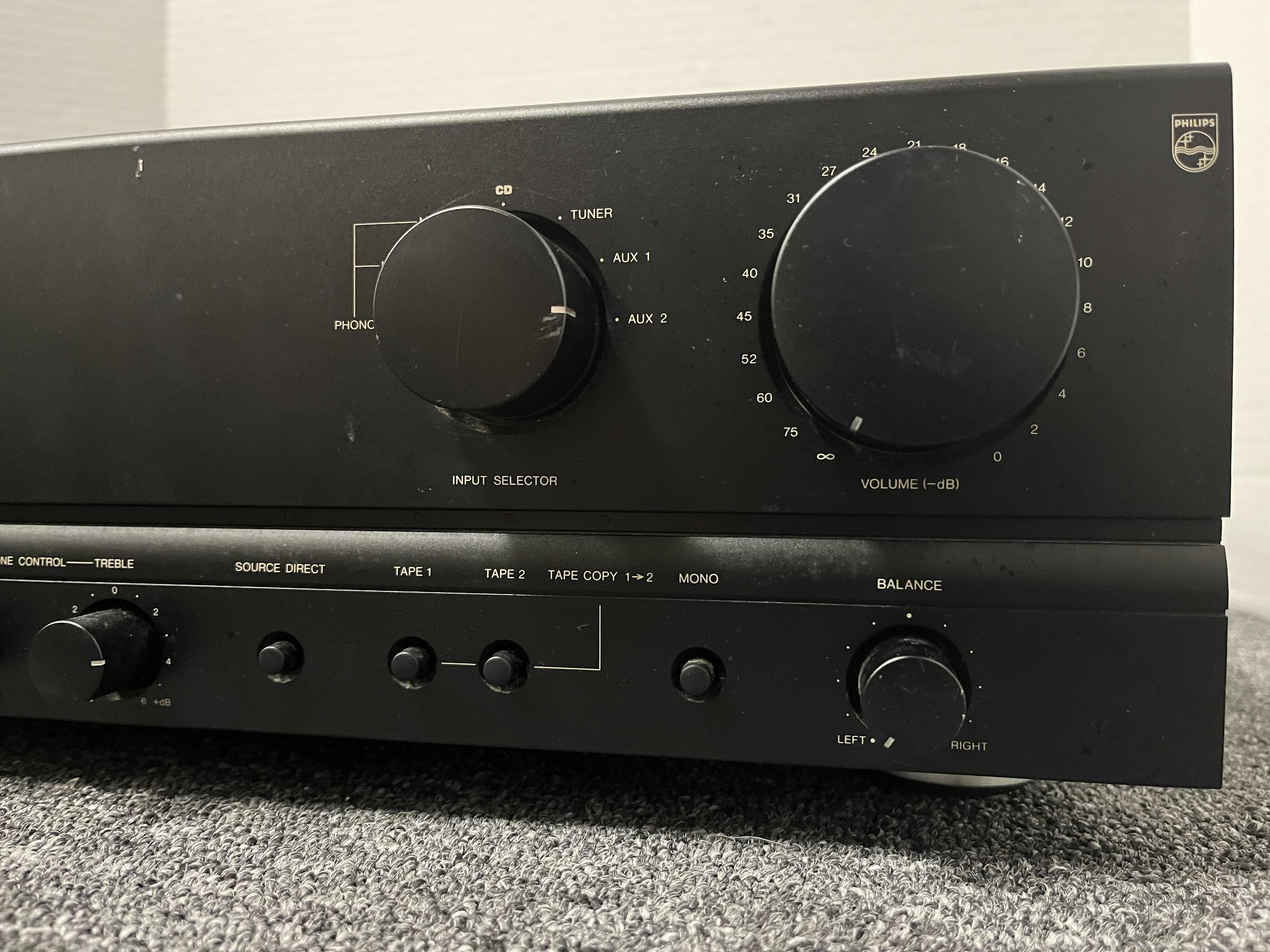 Photo 3 of PHILIPS INTEGRATED AMPLIFIER MODEL FA-50XX BK01