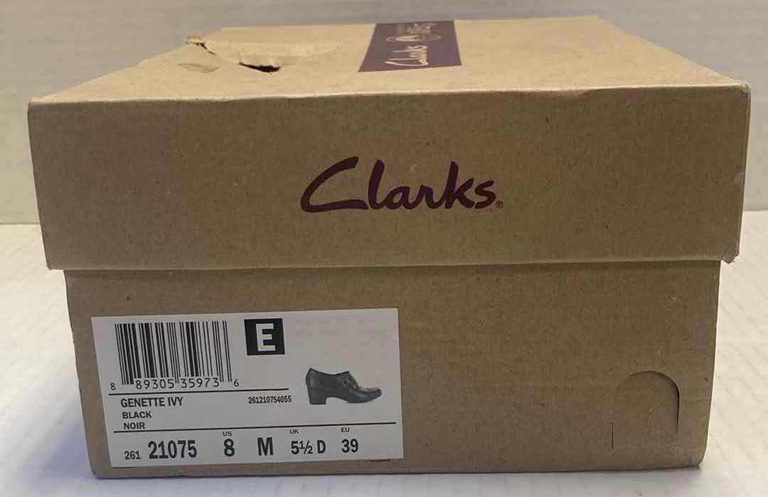 Photo 8 of CLARKS GENETTE IVY BLACK NOIR WOMEN’S SHOES WOMEN’S SIZE 8M