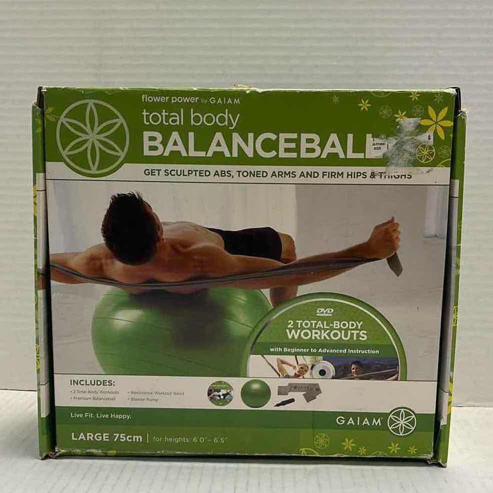 Photo 1 of GAIAM FLOWER POWER LG EXERCISE BALL