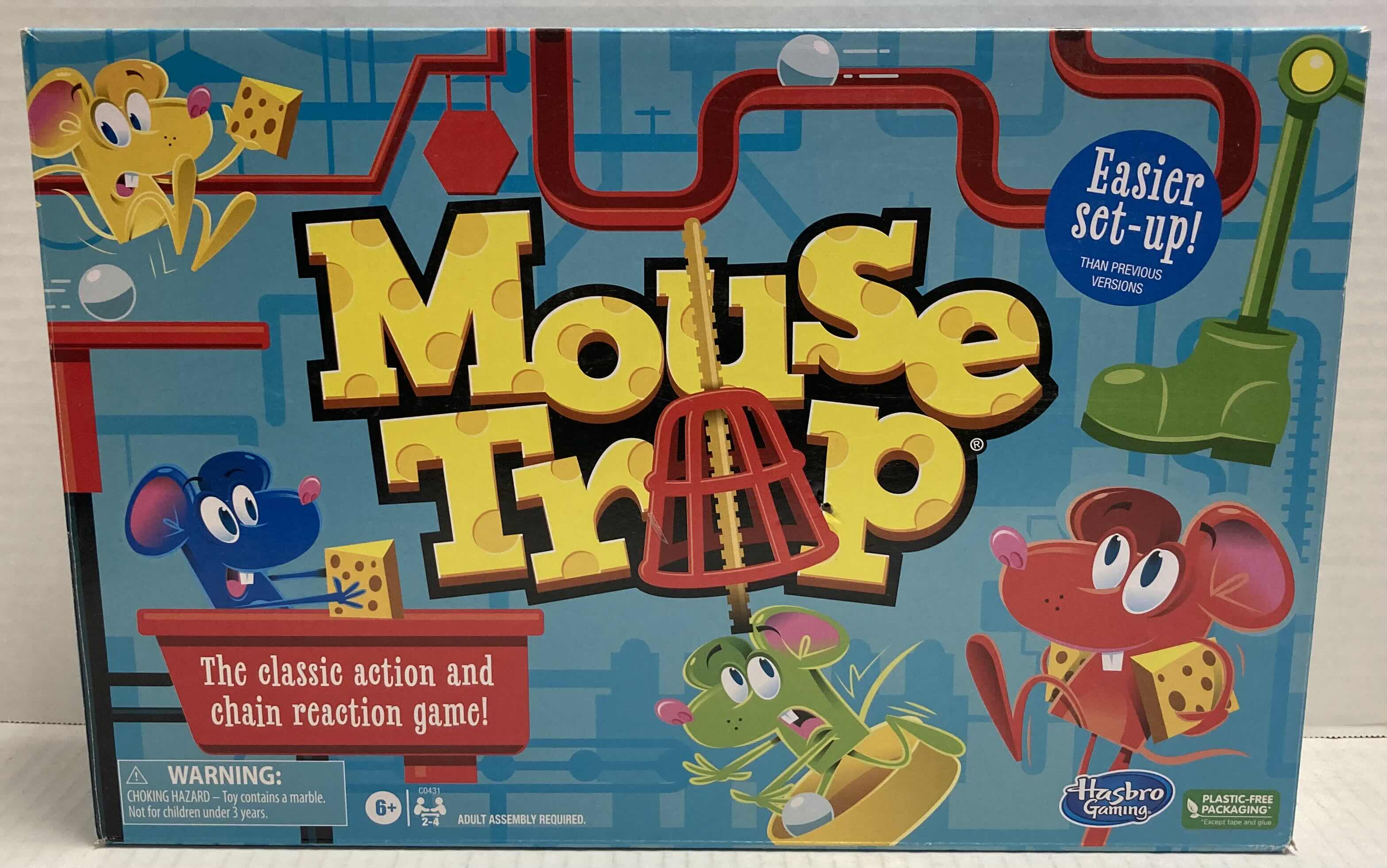 Photo 1 of HASBRO GAMING MOUSE TRAP BOARD GAME