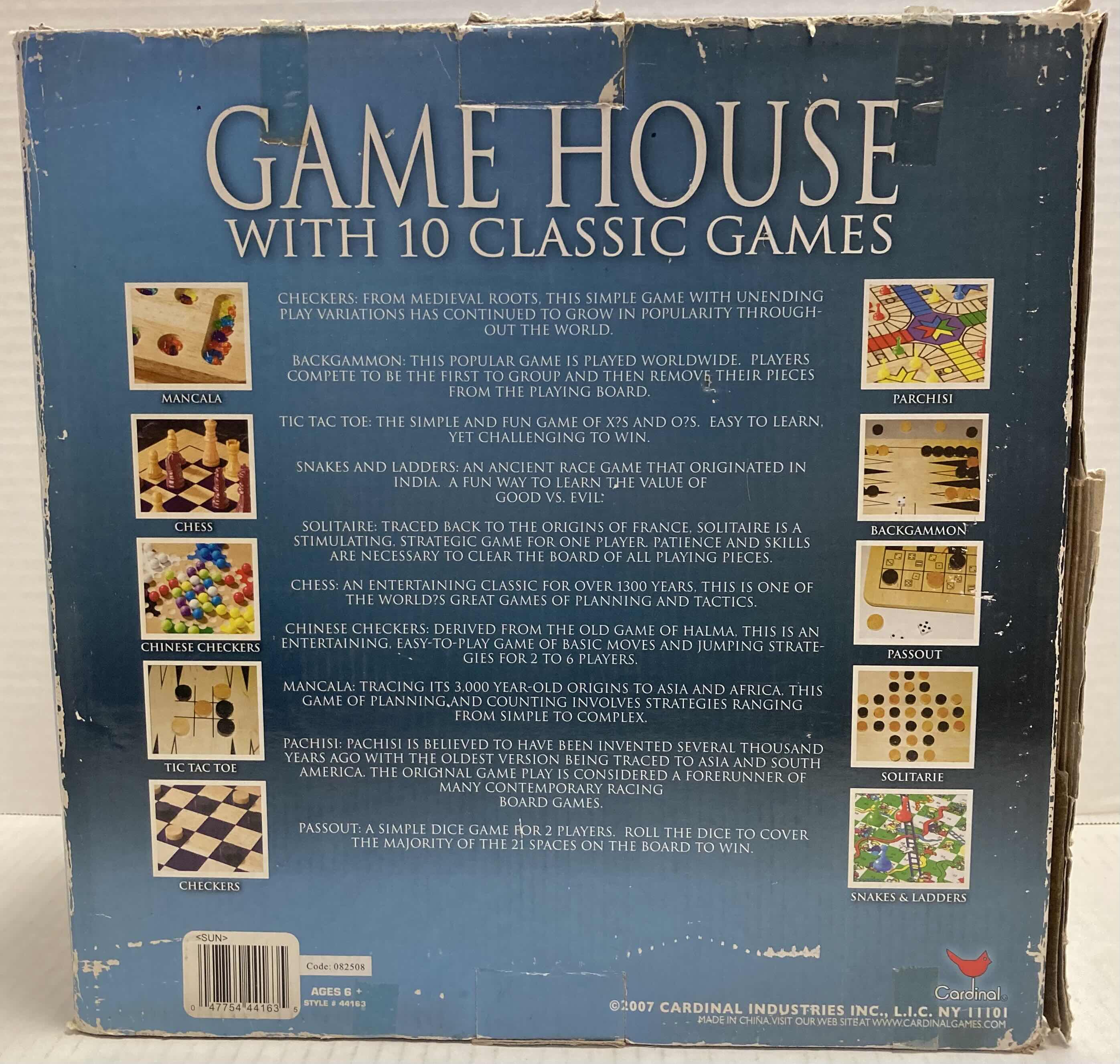 Photo 2 of CARDINALS GAME HOUSE W 10 CLASSIC GAMES