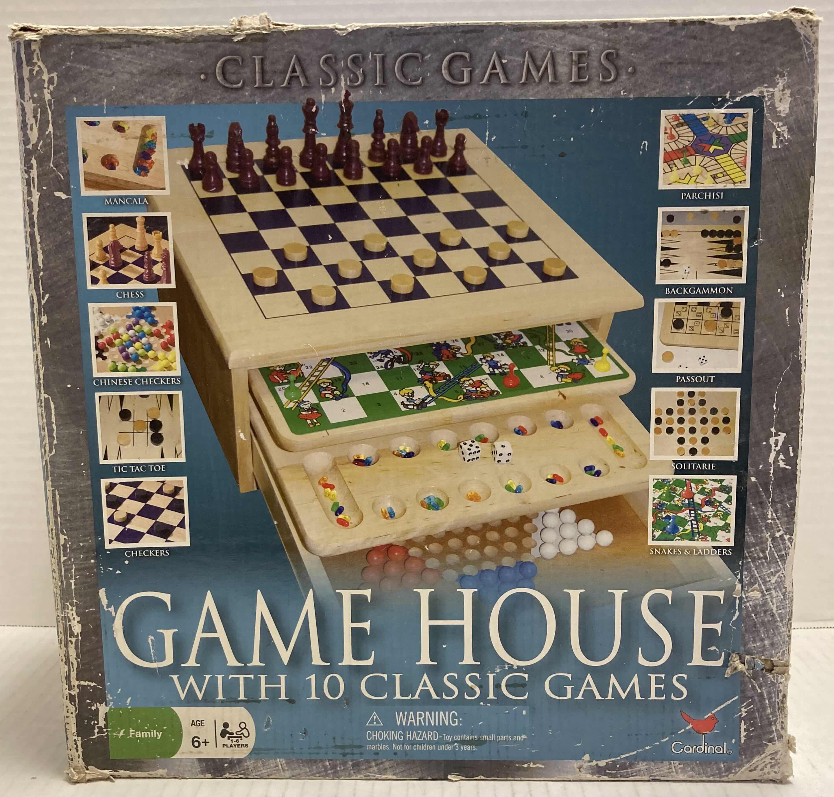 Photo 1 of CARDINALS GAME HOUSE W 10 CLASSIC GAMES