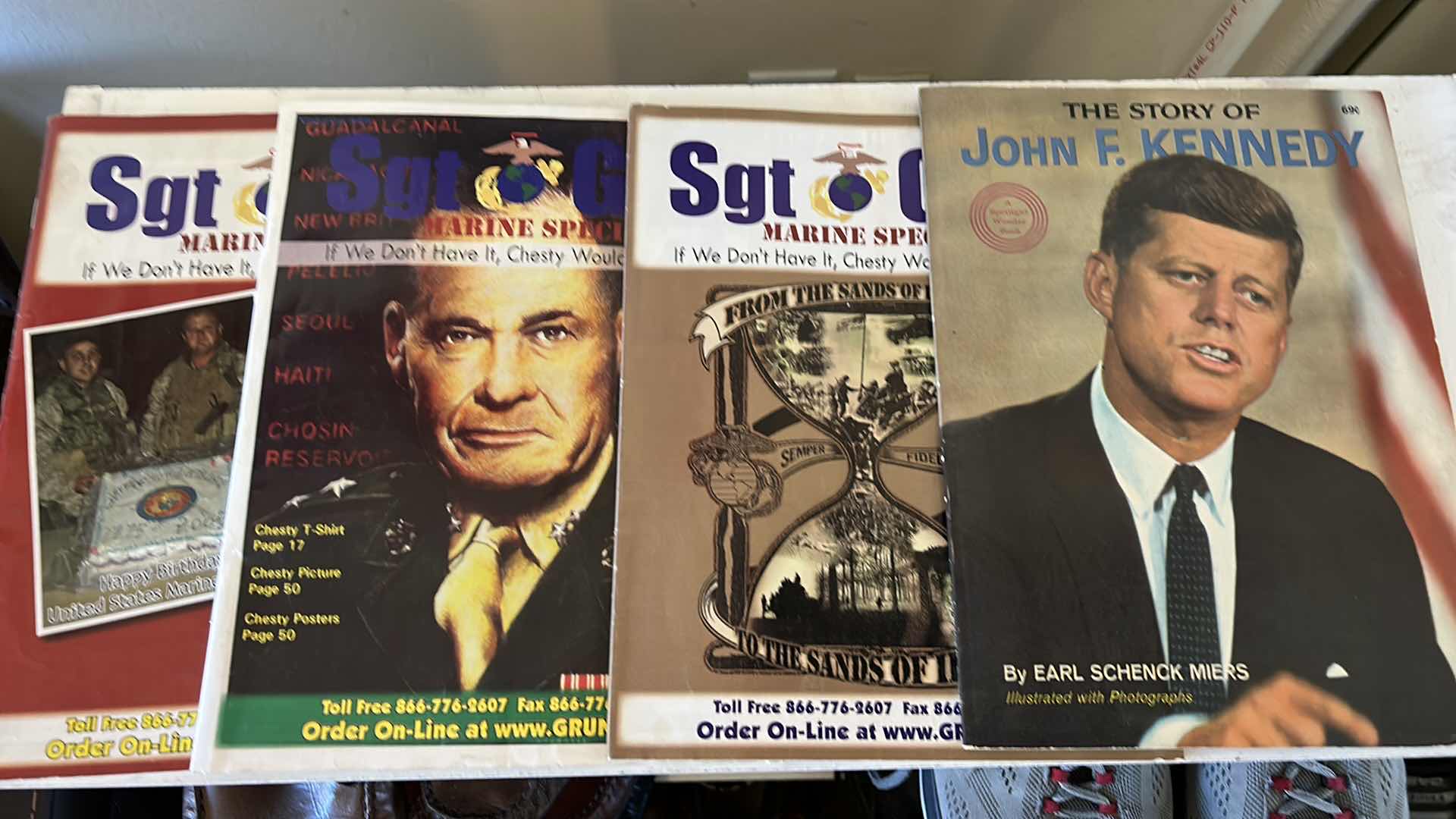 Photo 2 of HISTORIC VINTAGE VIETNAM AND SGT GRIT MAGAZINES.
