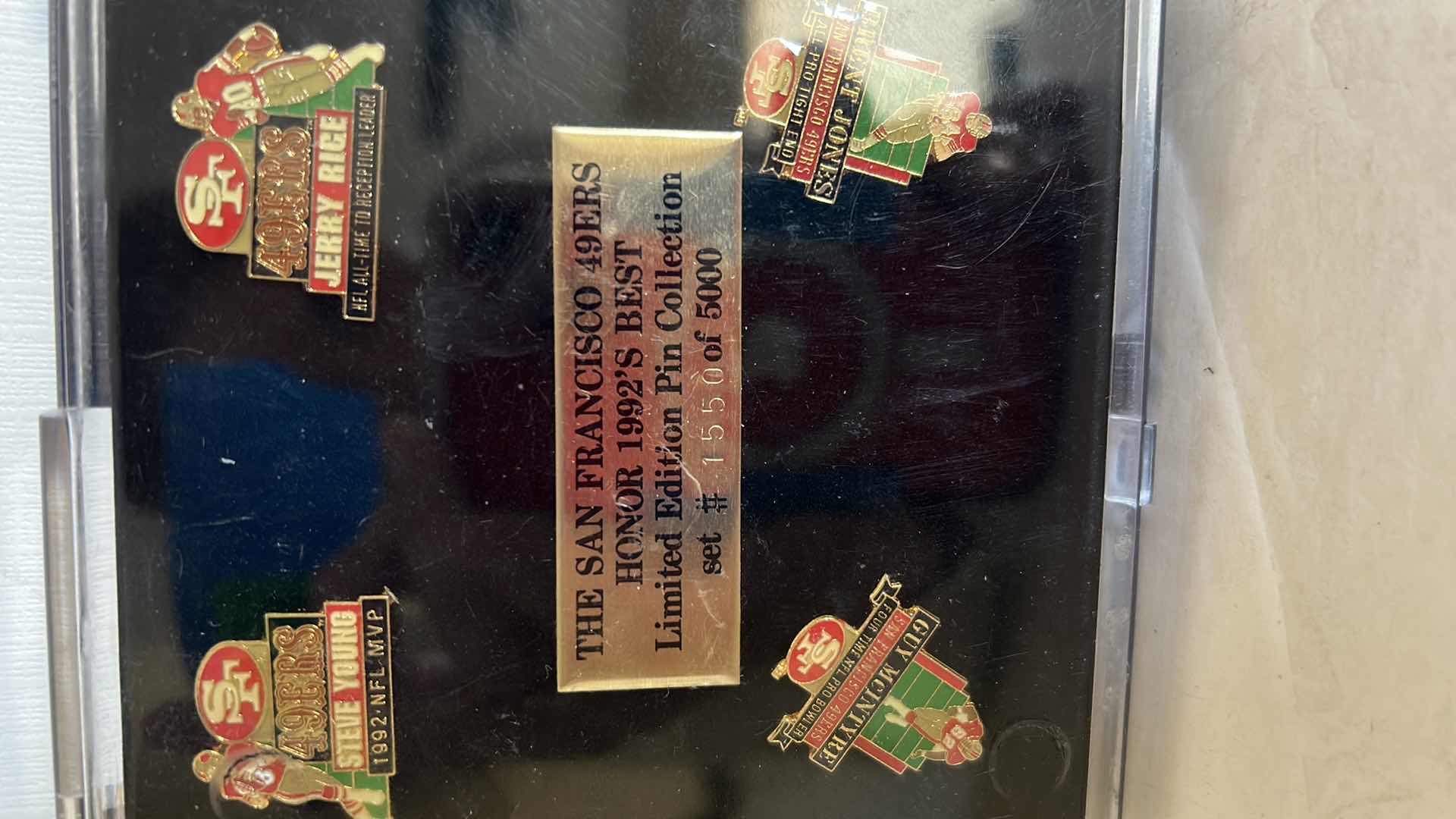 Photo 2 of THE SAN FRANCISCO 49ERS NUMBERED LIMITED EDITION PIN COLLECTION