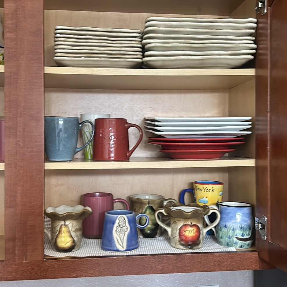 Photo 1 of CONTENTS OF CABINET IN KITCHEN