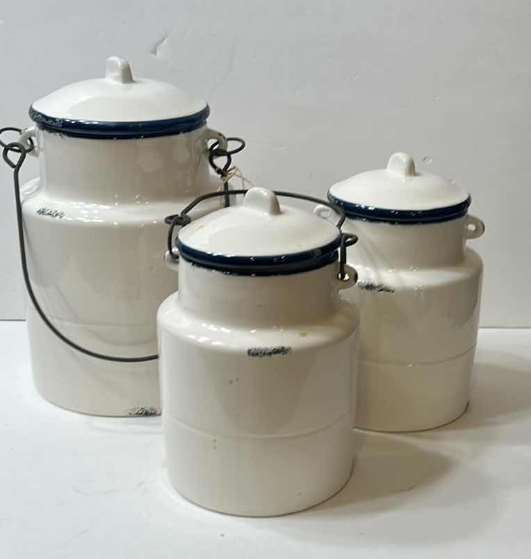 Photo 1 of MASON JAR CANISTER SET TALLEST 9”