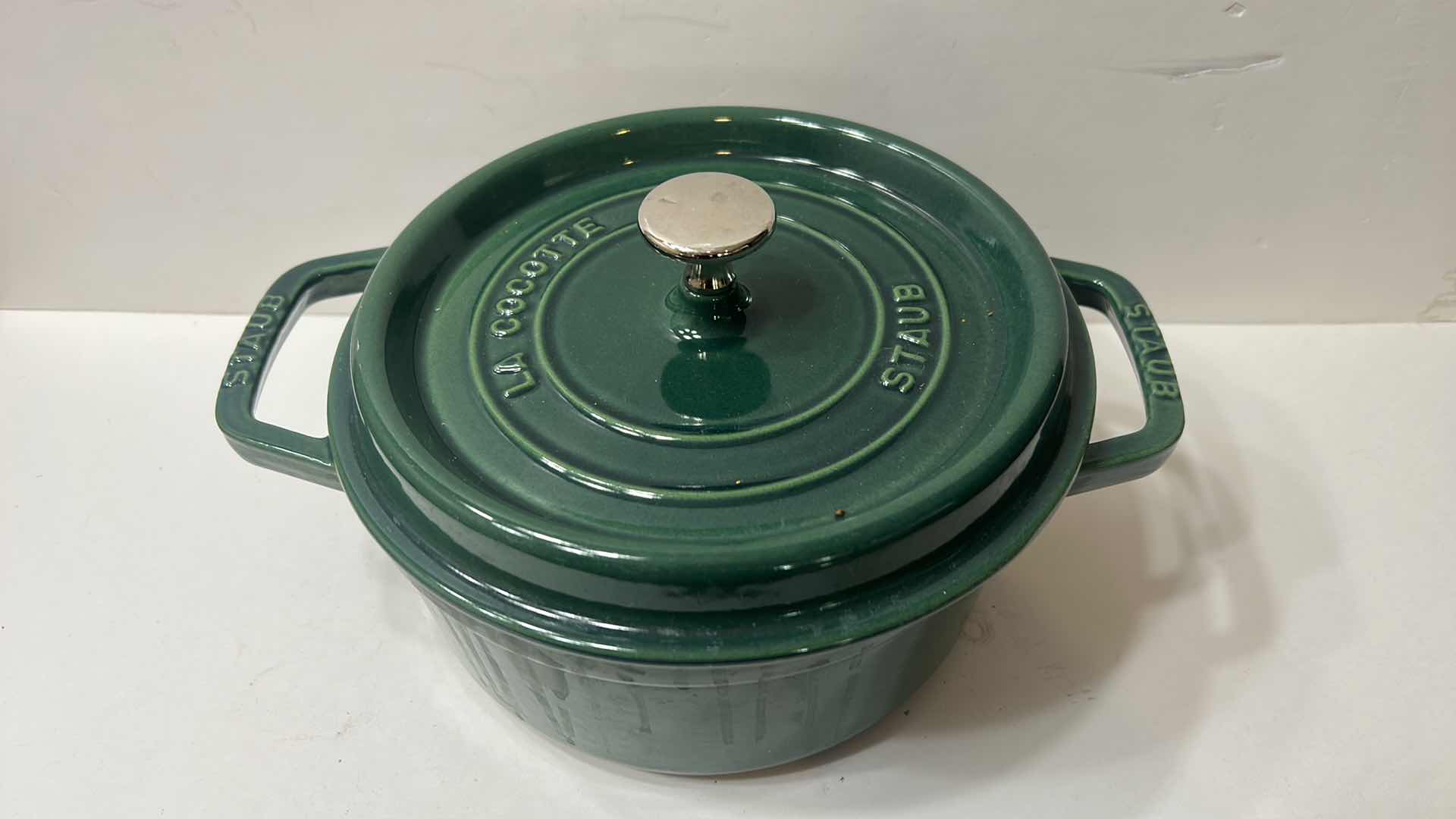 Photo 3 of KITCHENWARE- LA COCOTTE STAUB MADE IN FRANCE OVENWARE  9” x 4”