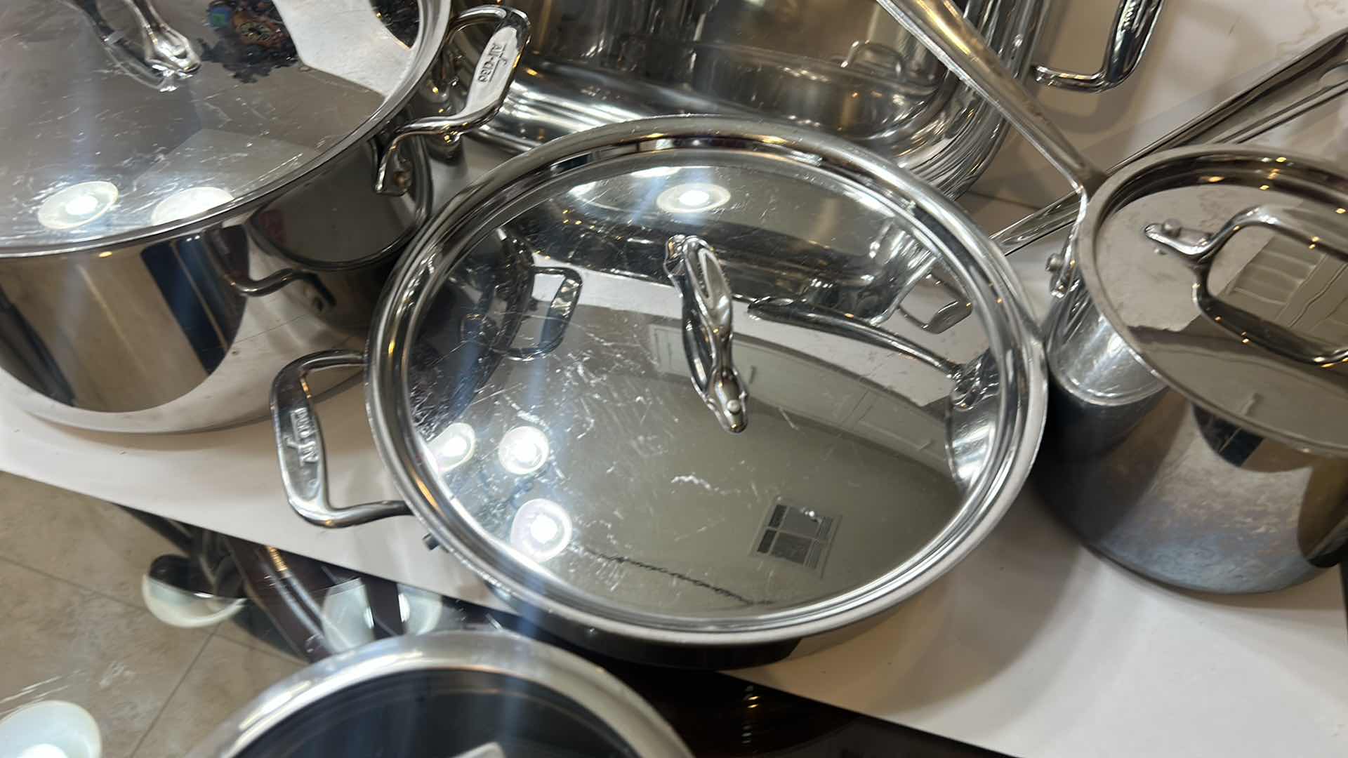 Photo 6 of KITCHENWARE- ALL CLAD AND ZWILLING POTS AND PANS