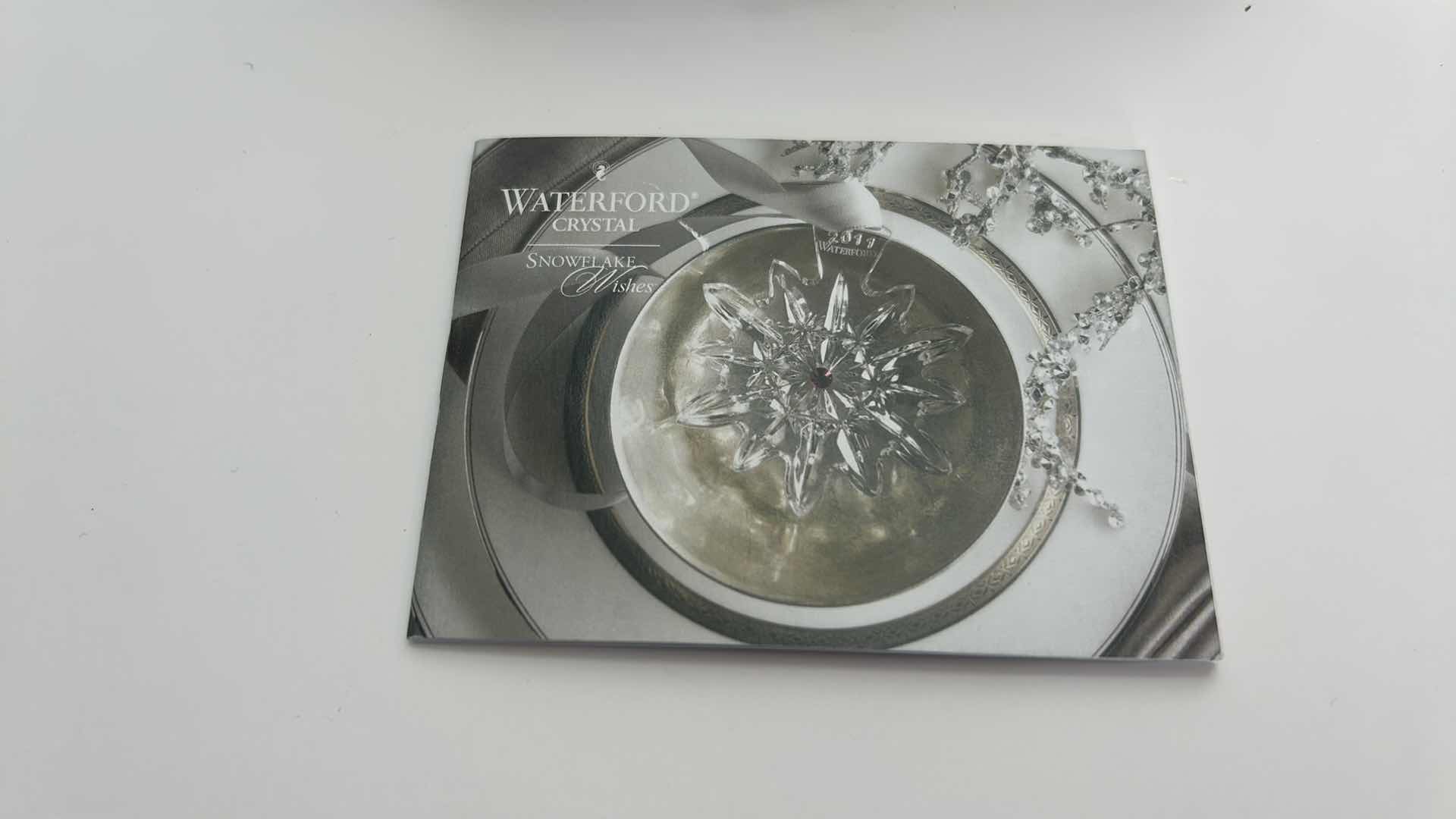 Photo 4 of 2 COLLECTIBLE WATERFORD CRYSTAL PIECES- SNOWFLAKE WISHES LIMITED EDITION AND ANGEL