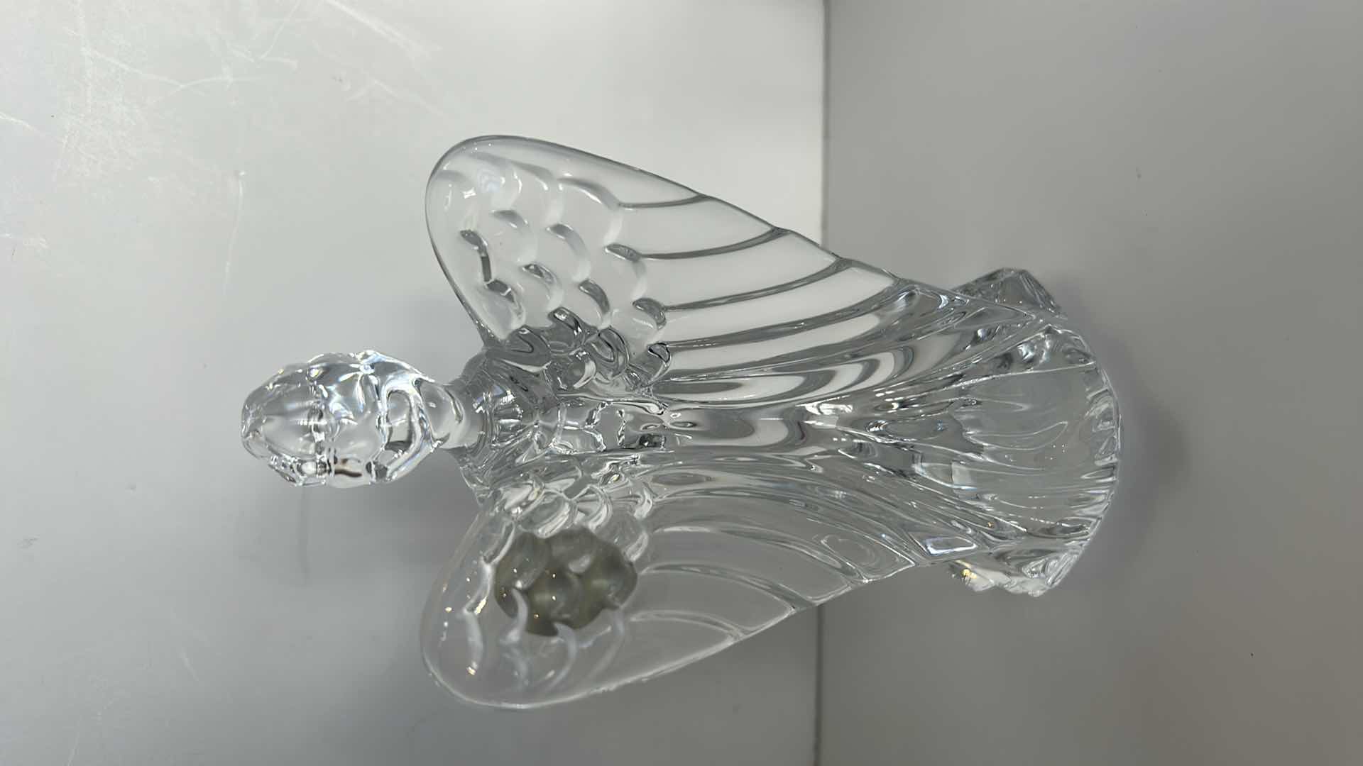 Photo 8 of 2 COLLECTIBLE WATERFORD CRYSTAL PIECES- SNOWFLAKE WISHES LIMITED EDITION AND ANGEL