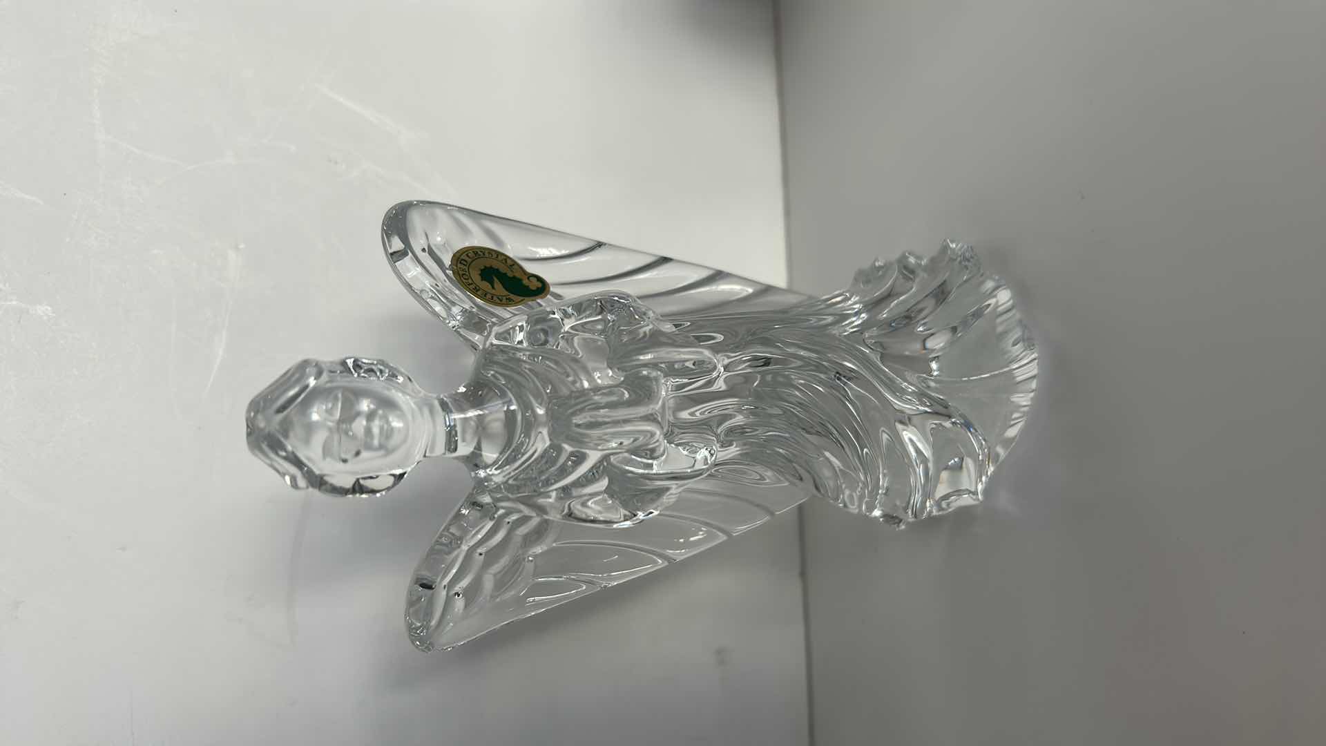 Photo 6 of 2 COLLECTIBLE WATERFORD CRYSTAL PIECES- SNOWFLAKE WISHES LIMITED EDITION AND ANGEL