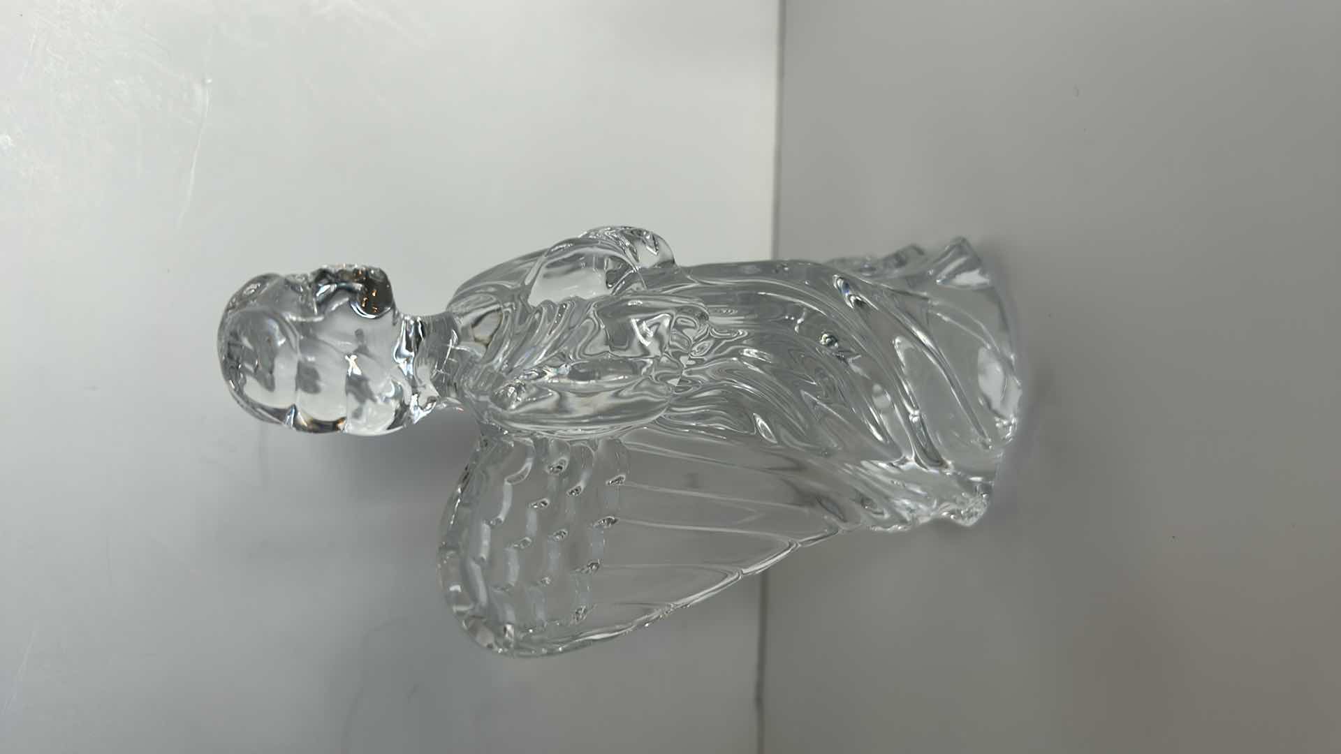 Photo 9 of 2 COLLECTIBLE WATERFORD CRYSTAL PIECES- SNOWFLAKE WISHES LIMITED EDITION AND ANGEL