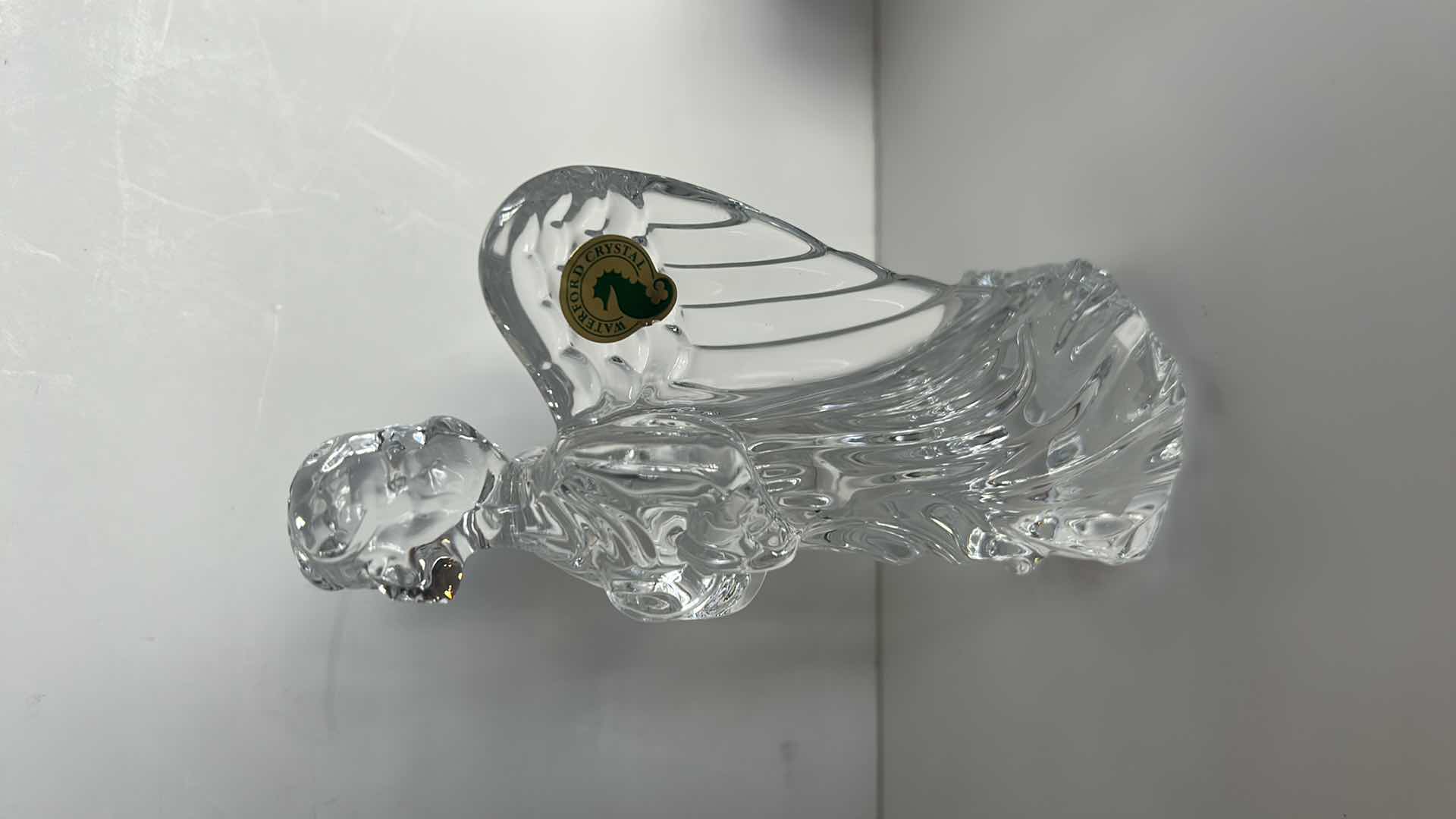 Photo 7 of 2 COLLECTIBLE WATERFORD CRYSTAL PIECES- SNOWFLAKE WISHES LIMITED EDITION AND ANGEL