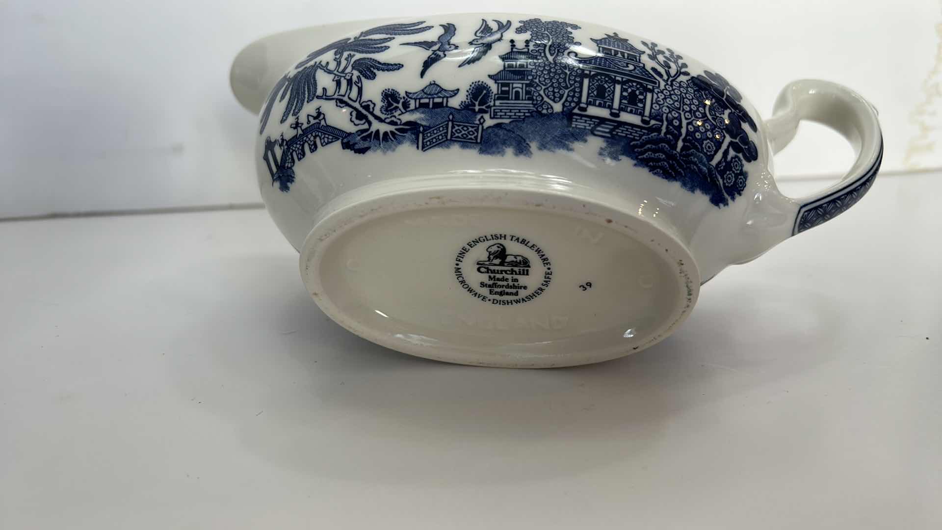 Photo 11 of BLUE AND WHITE PORCELAIN ASSORTMENT MADE IN ENGLAND