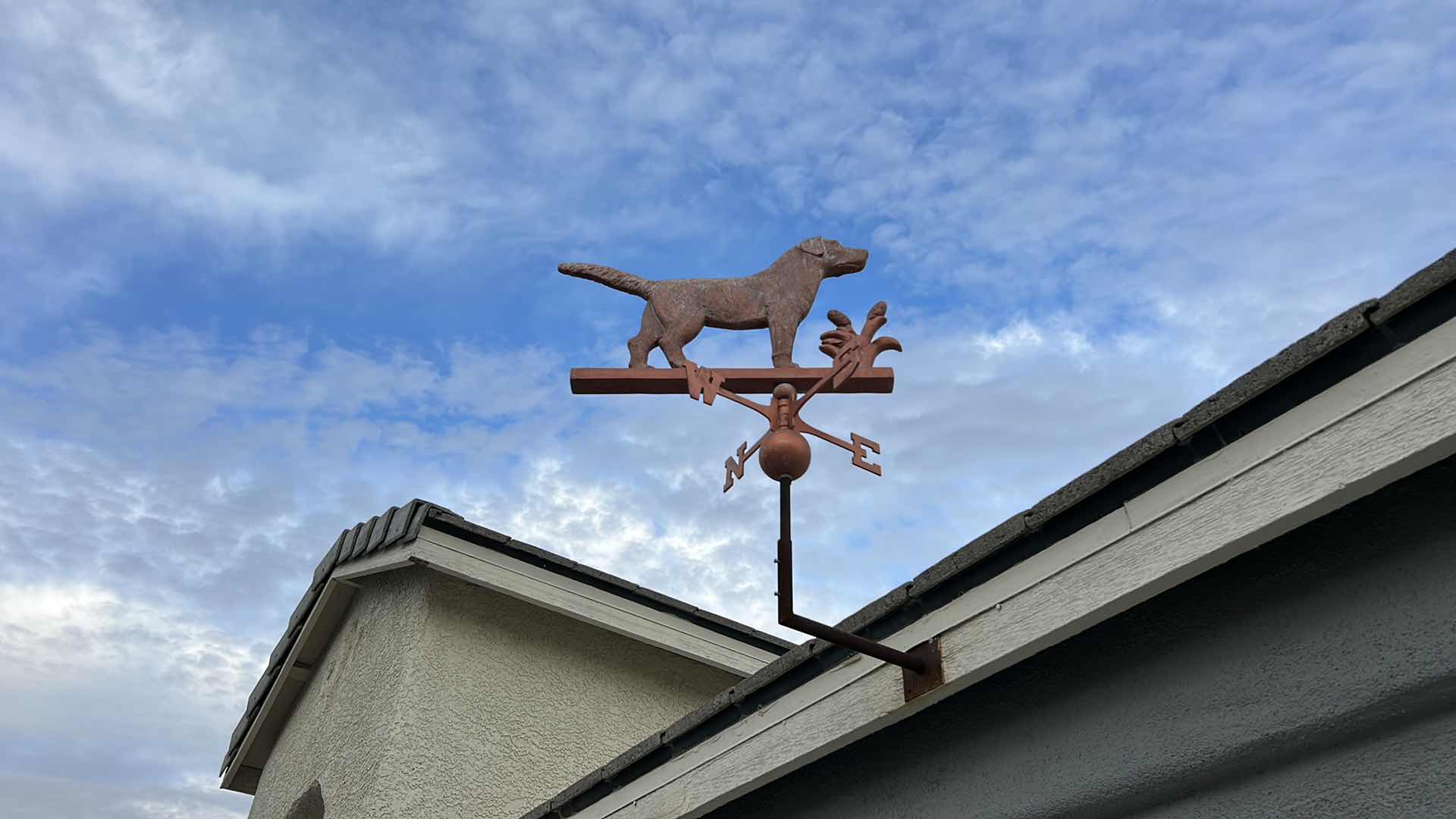 Photo 2 of LARGE COPPER DOG WEATHER VANE