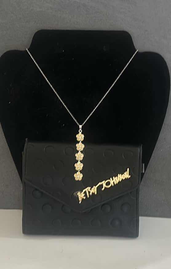 Photo 6 of NEW BETSEY JOHNSON WALLET AND NECKLACE