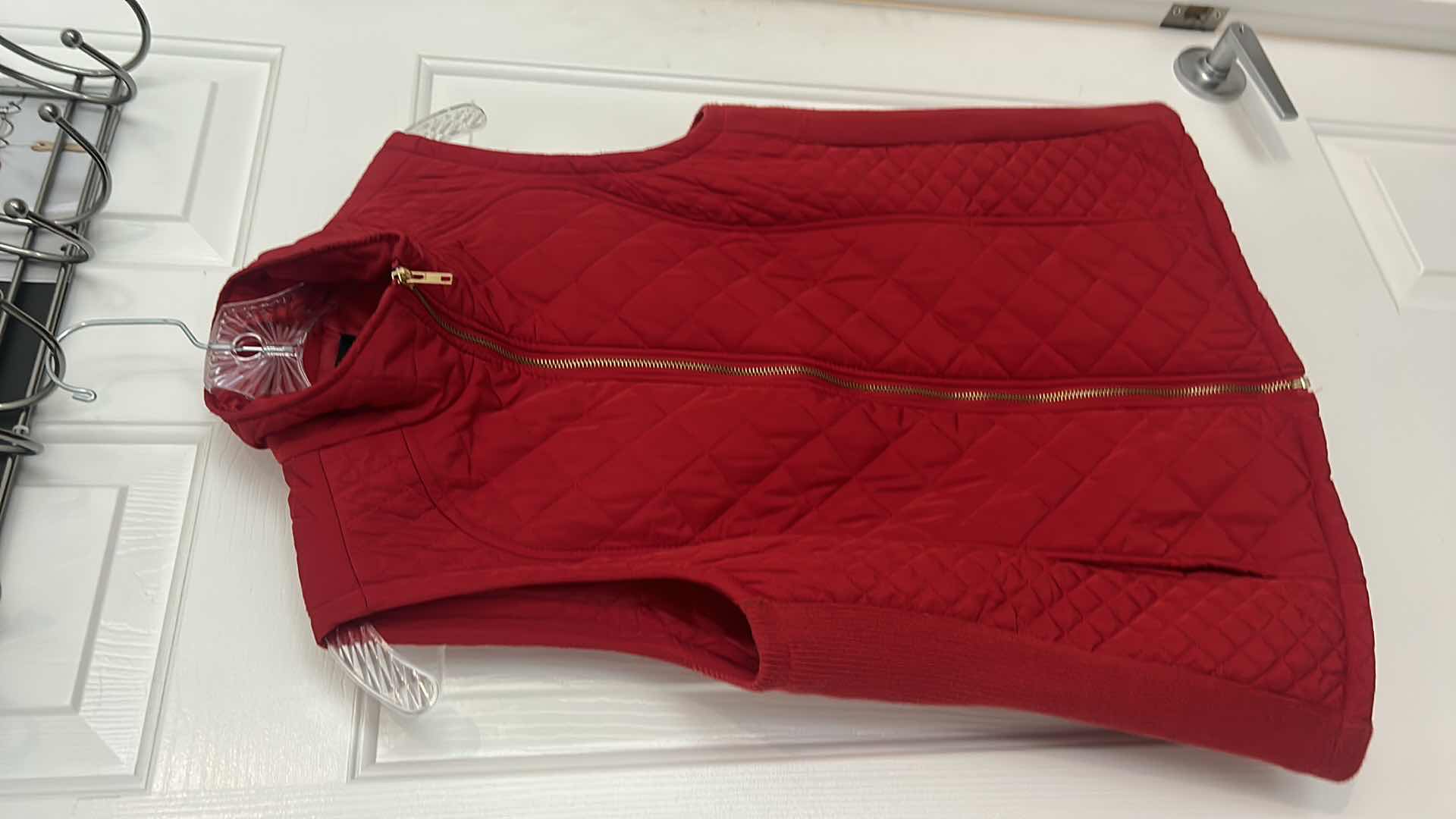 Photo 2 of WOMENS RED CYNTHIA ROWLEY VEST SIZE MED