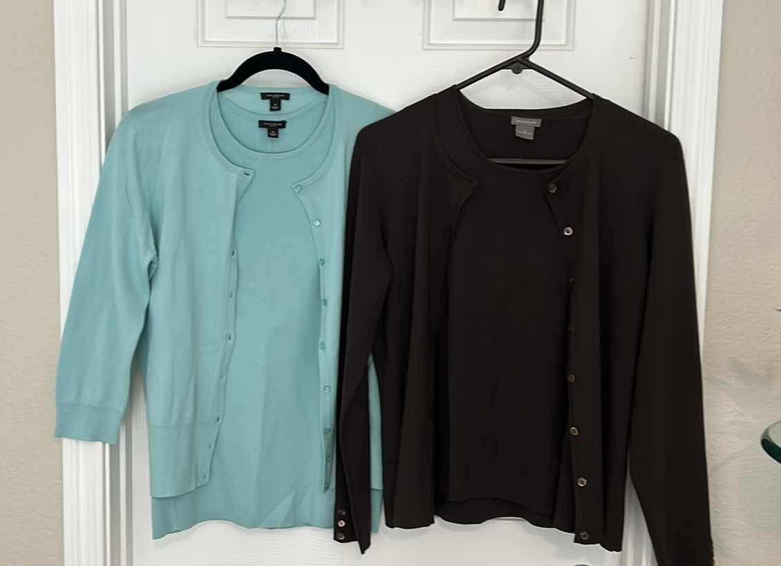 Photo 9 of NEW ANN TAYLOR  WOMENSWEAR- 2 CARDIGANS AND 2 MATCHING TOPS SIZE MED