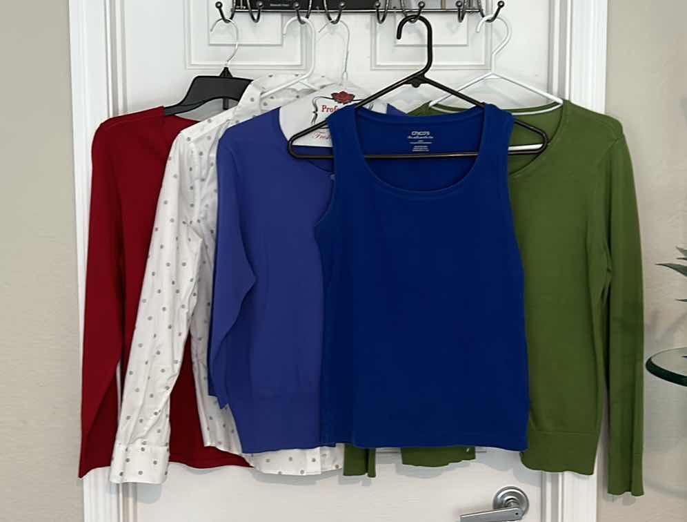 Photo 11 of WOMENSWEAR- 5 PC CLOTHING ASSORTMENT CHICOS, TALBOTTS AND MORE