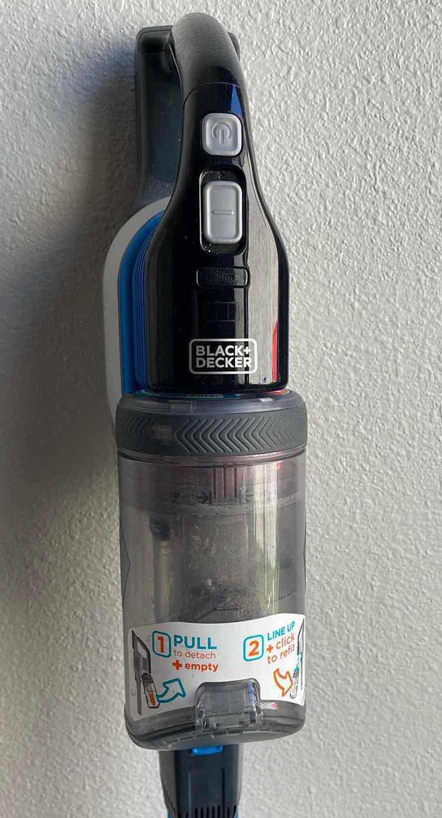 Photo 5 of BLACK AND DECKER EXTREME POWER SERIES CORDLESS VACUUM PLUS EXTRA FILTERS