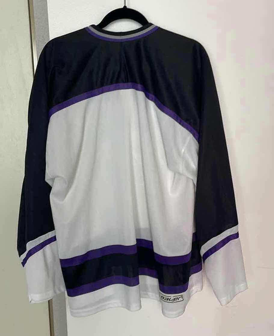 Photo 3 of NHL INDIANAPOLIS ICE PURPLE JERSEY BAUER SIZE XL