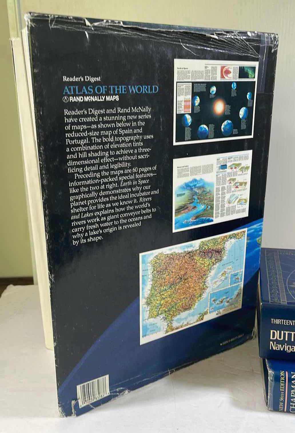 Photo 4 of NAVIGATION & PILOTING BOOKS WITH WORLD ATLAS