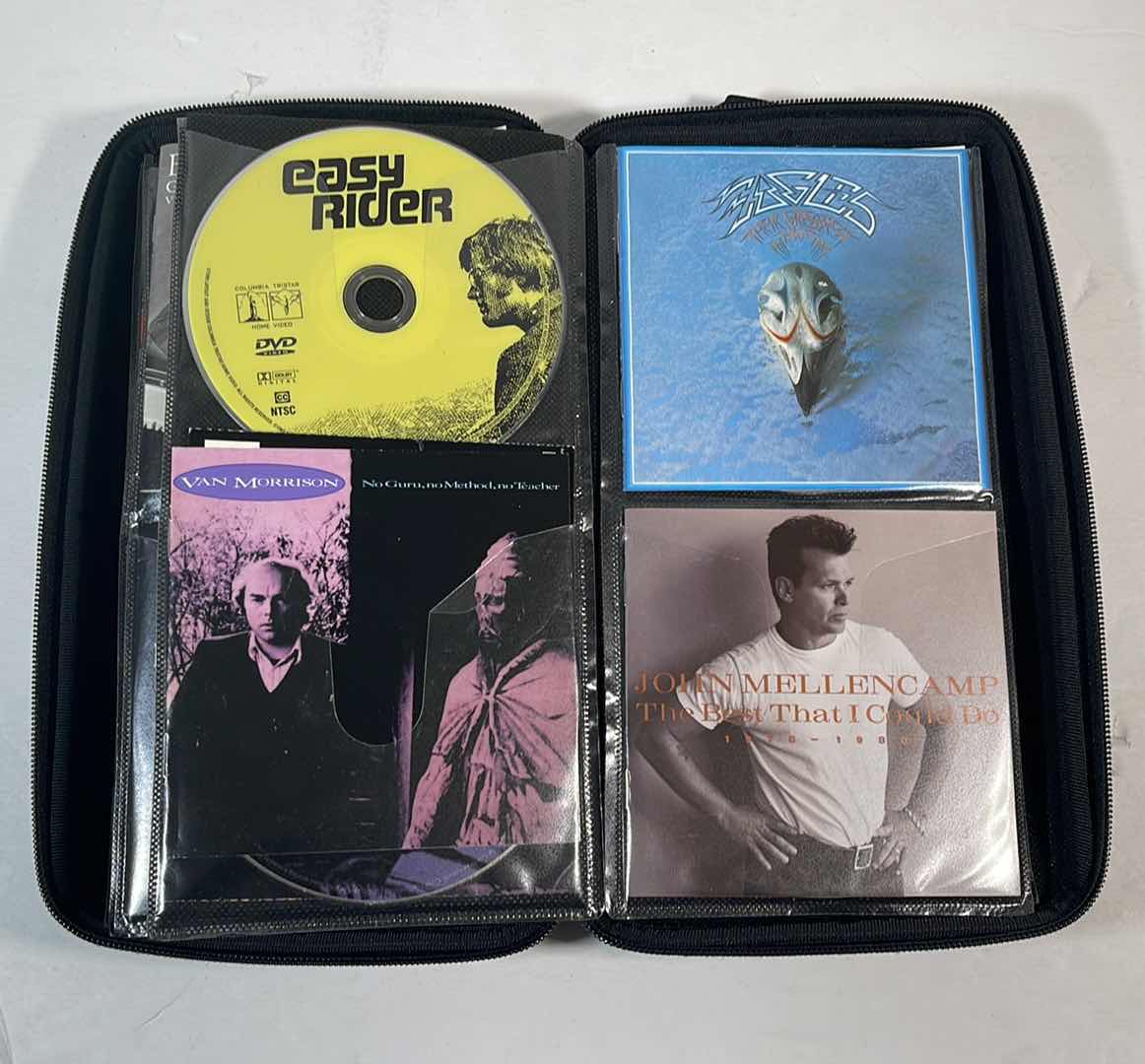 Photo 4 of MUSIC CDS VARIOUS, CARRY CASE & (2) 45 RECODRS