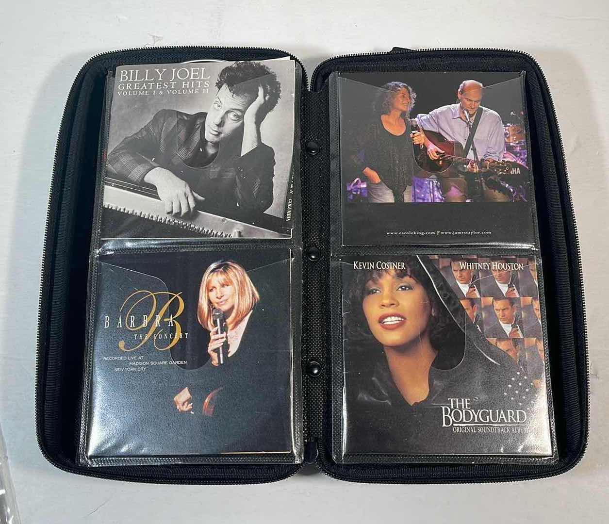 Photo 3 of MUSIC CDS VARIOUS, CARRY CASE & (2) 45 RECODRS