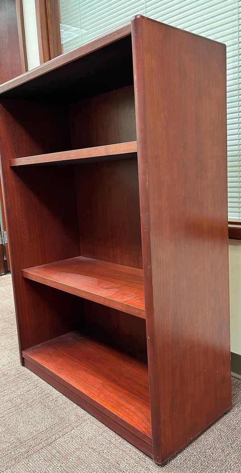 Photo 3 of CHERRY SOLID WOOD BOOKSHELF 35” X 15” H48”