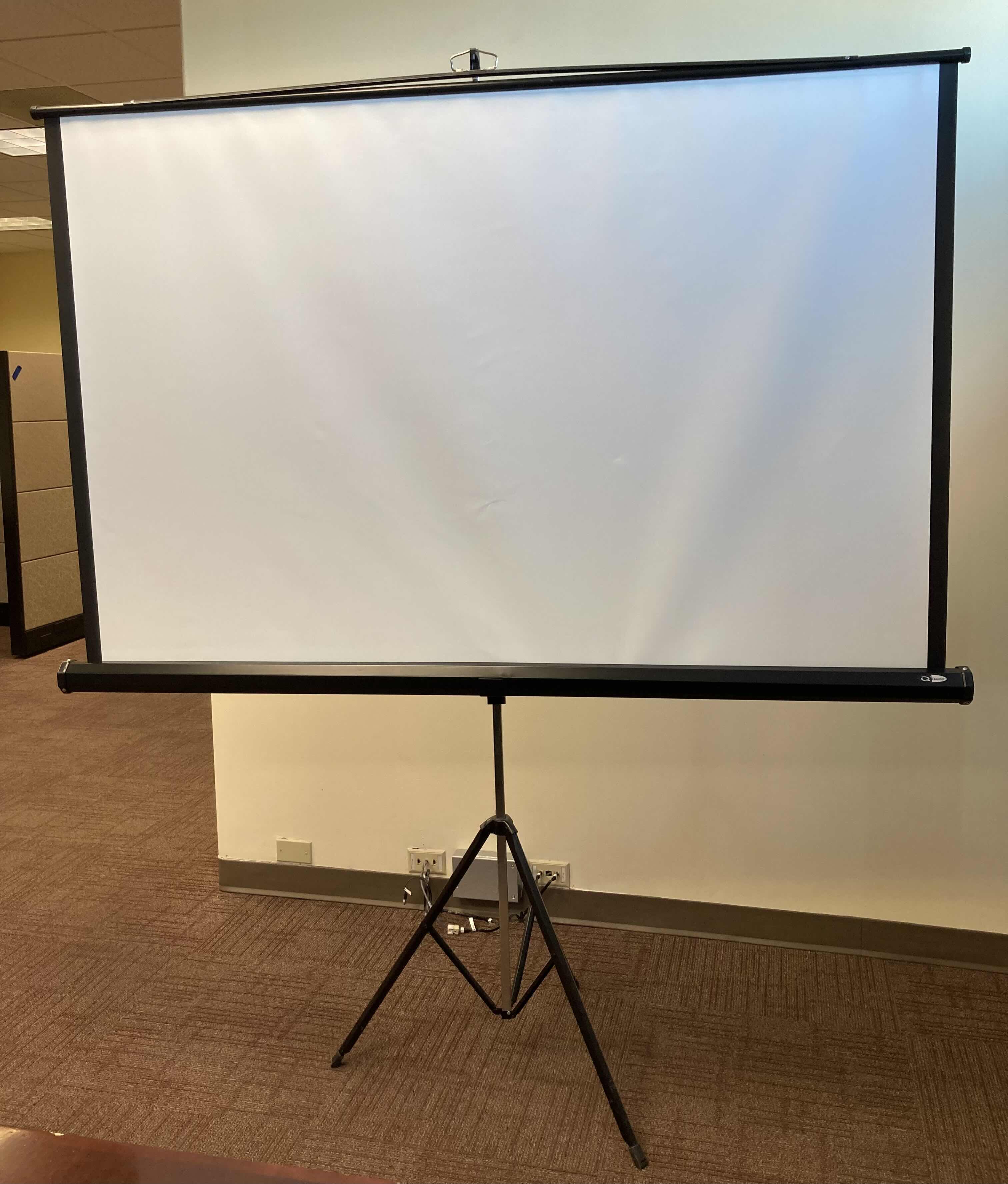 Photo 1 of PROJECTION SCREEN W STAND 74” X 84”