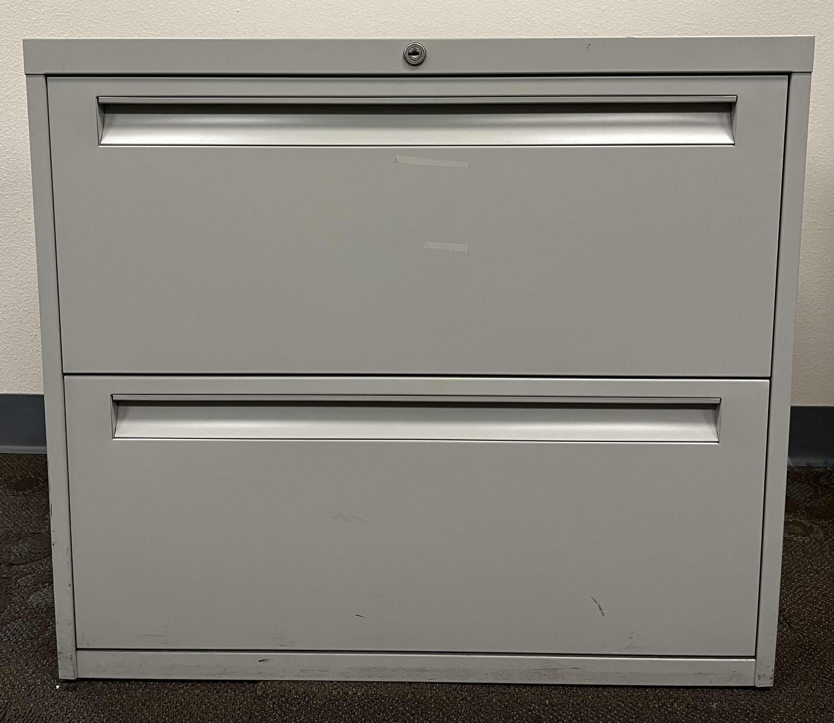 Photo 1 of STEELCASE METAL 2 DRAWER LATERAL FILE CABINET 30” X 18” H27”